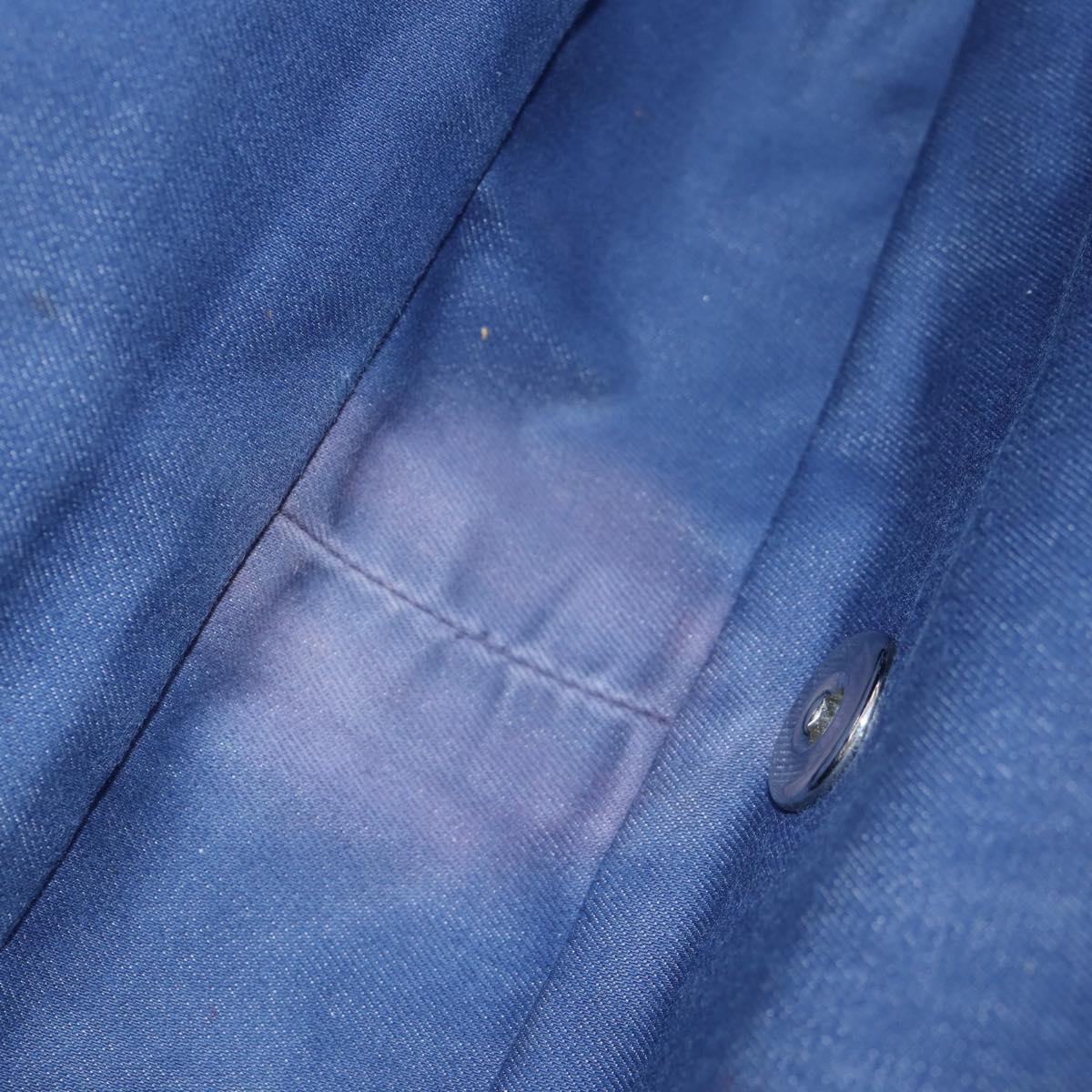 CHANEL Chain Shoulder Bag Canvas White Multicolor CC Auth 117109AM