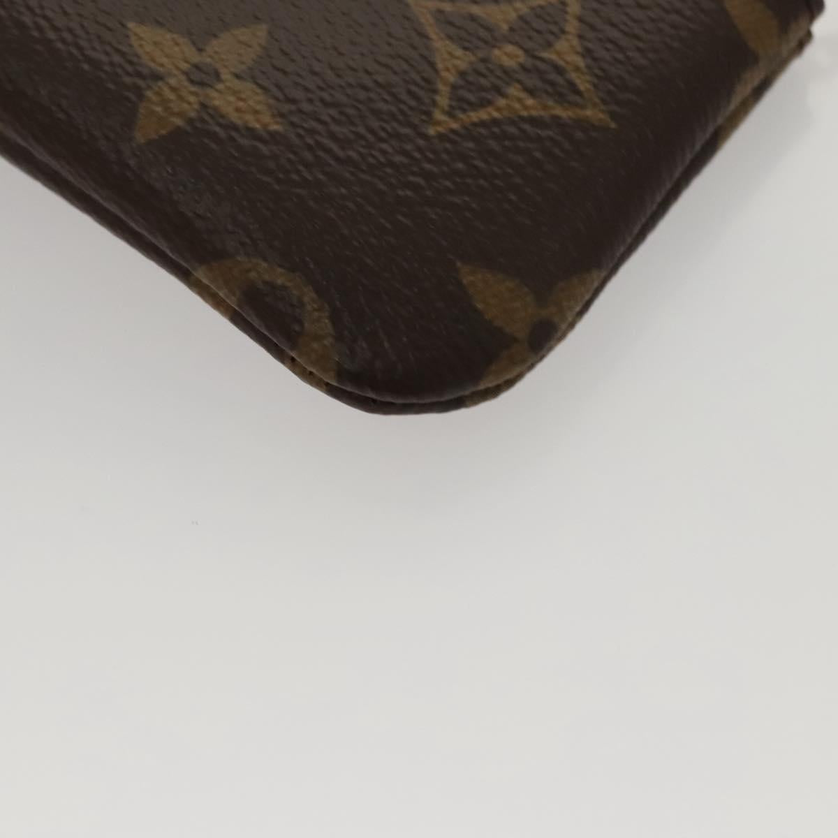 LOUIS VUITTON Monogram Nano Bucket Shoulder Bag M81489 LV Auth 117144SM
