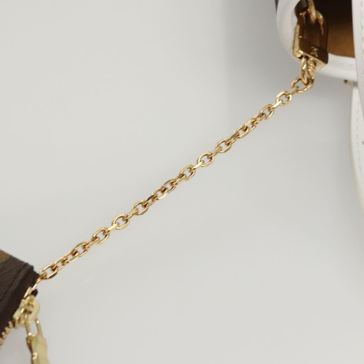 LOUIS VUITTON Monogram Nano Bucket Shoulder Bag M81489 LV Auth 117144SM
