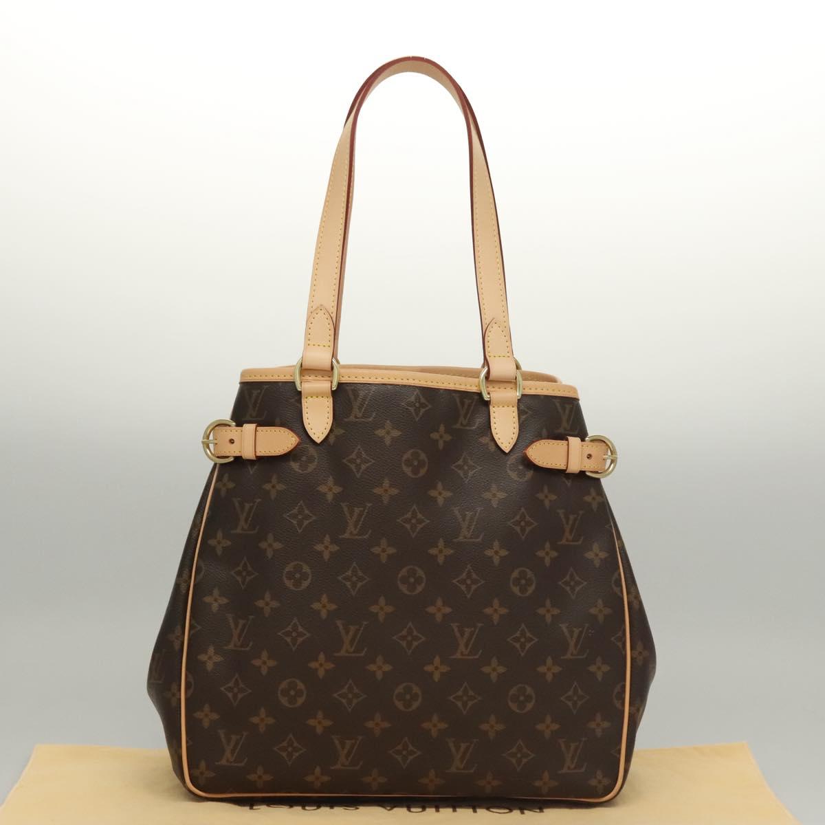 LOUIS VUITTON Monogram Batignolles Vertical Tote Bag M51153 LV Auth 117154SM
