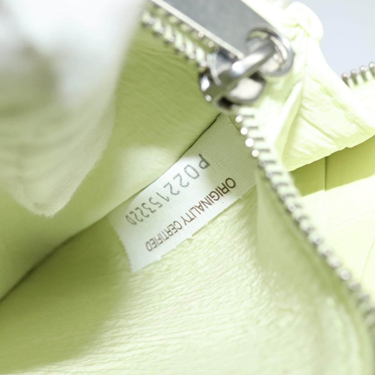 BOTTEGA VENETA INTRECCIATO Wallet Leather LIme Green Auth 117269M