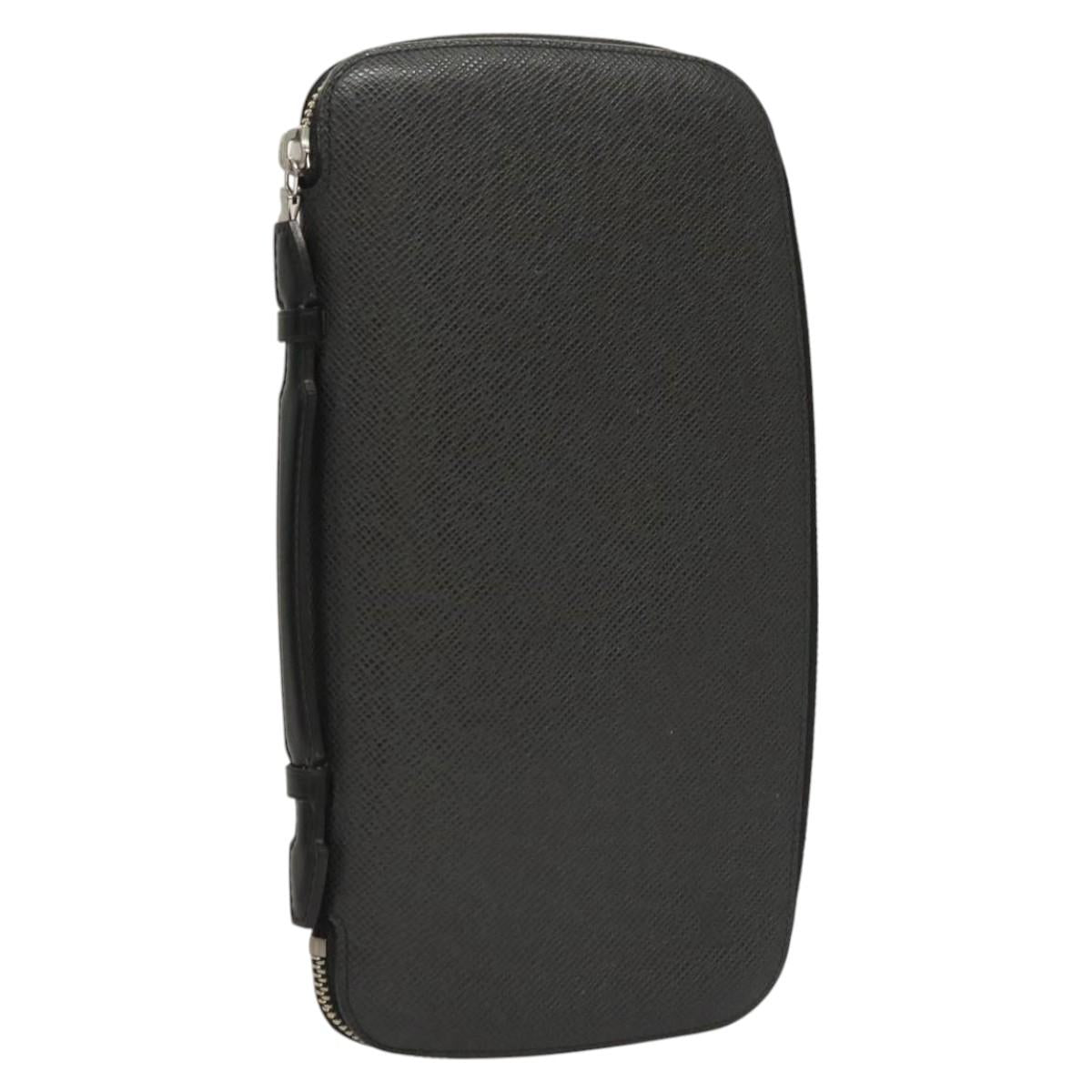 LOUIS VUITTON Taiga Organizer Atoll Travel Case Ardoise M30652 LV Auth 117271