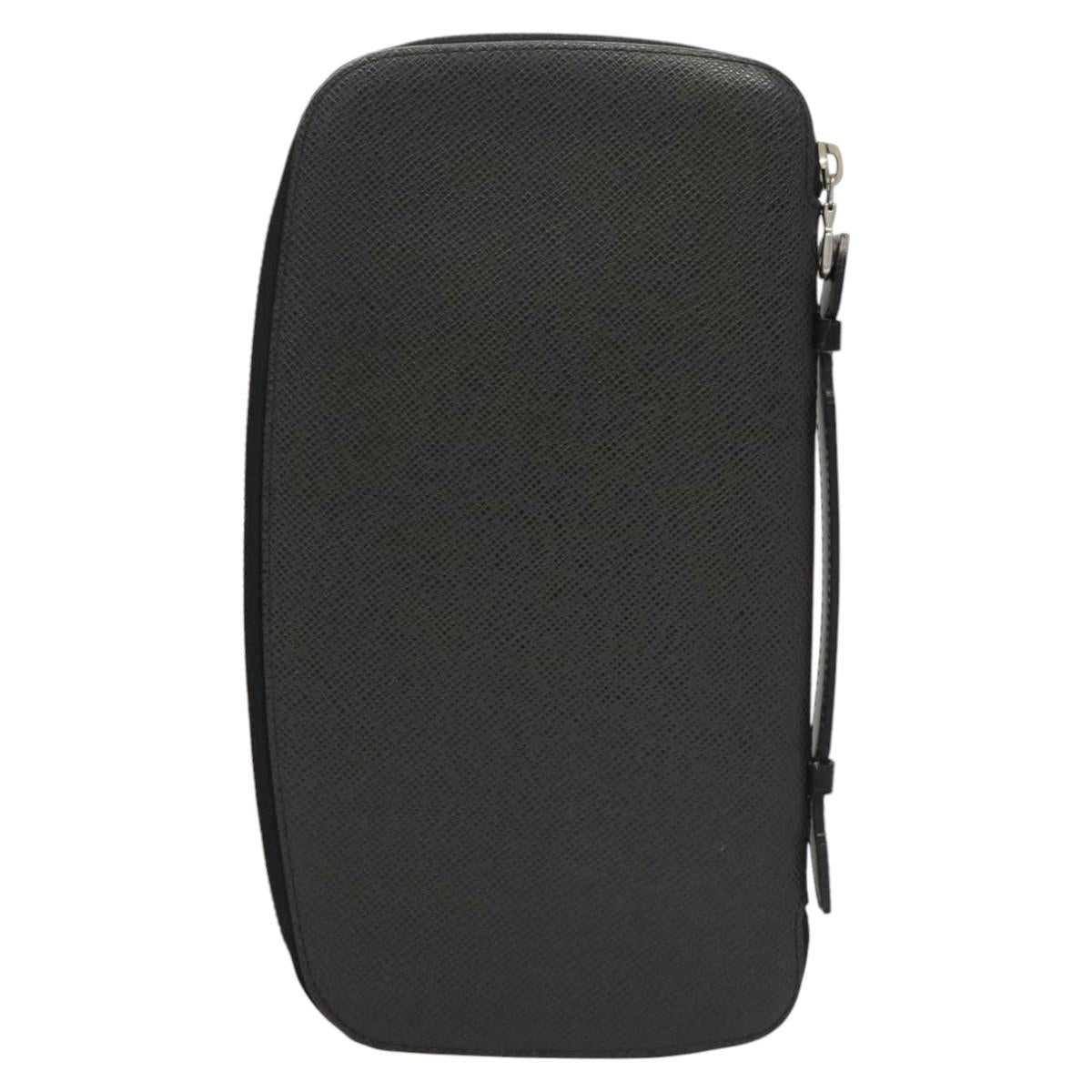 LOUIS VUITTON Taiga Organizer Atoll Travel Case Ardoise M30652 LV Auth 117271