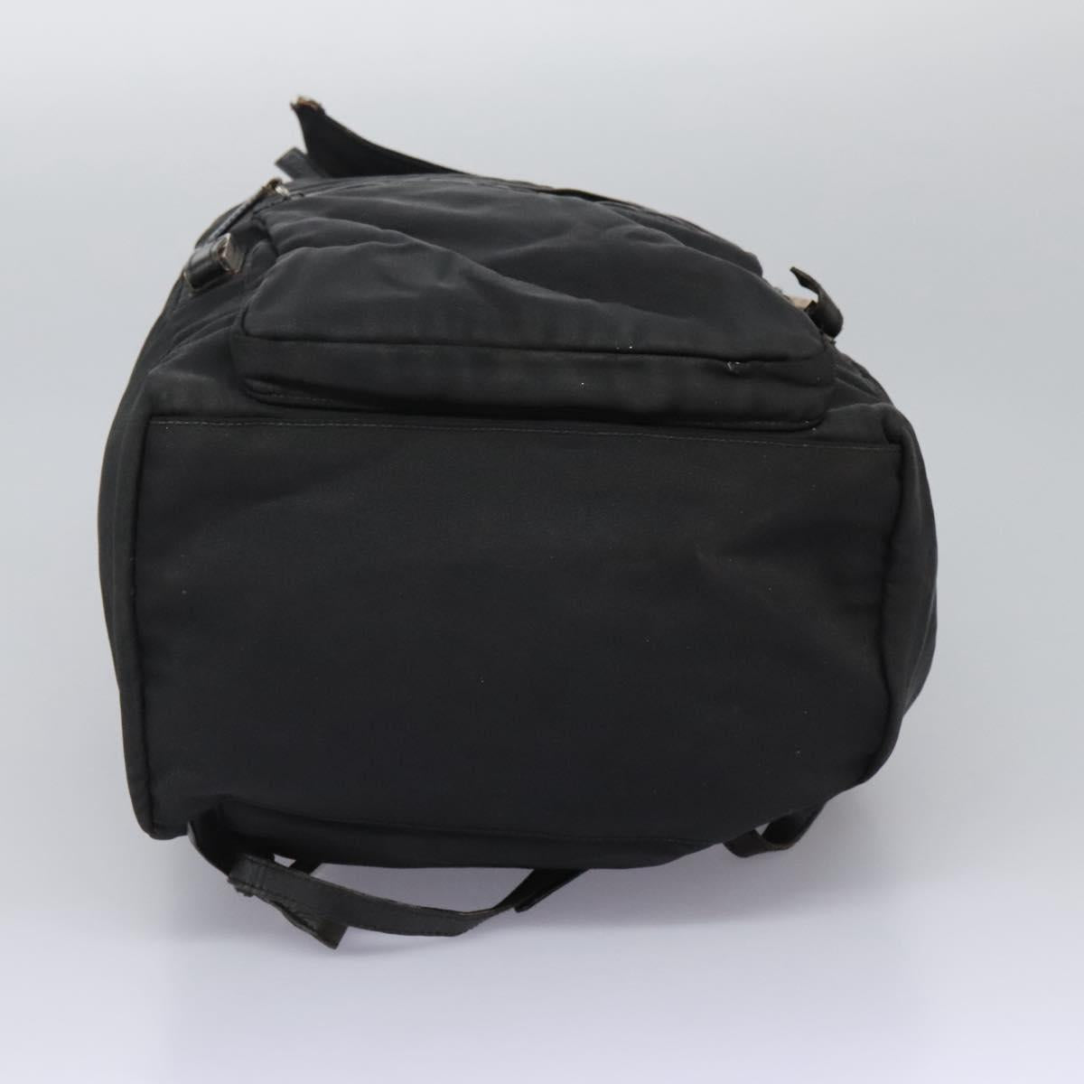 GUCCI Backpack Nylon Black Auth 117288
