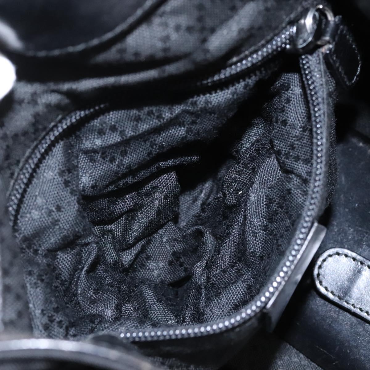 GUCCI Backpack Nylon Black Auth 117288