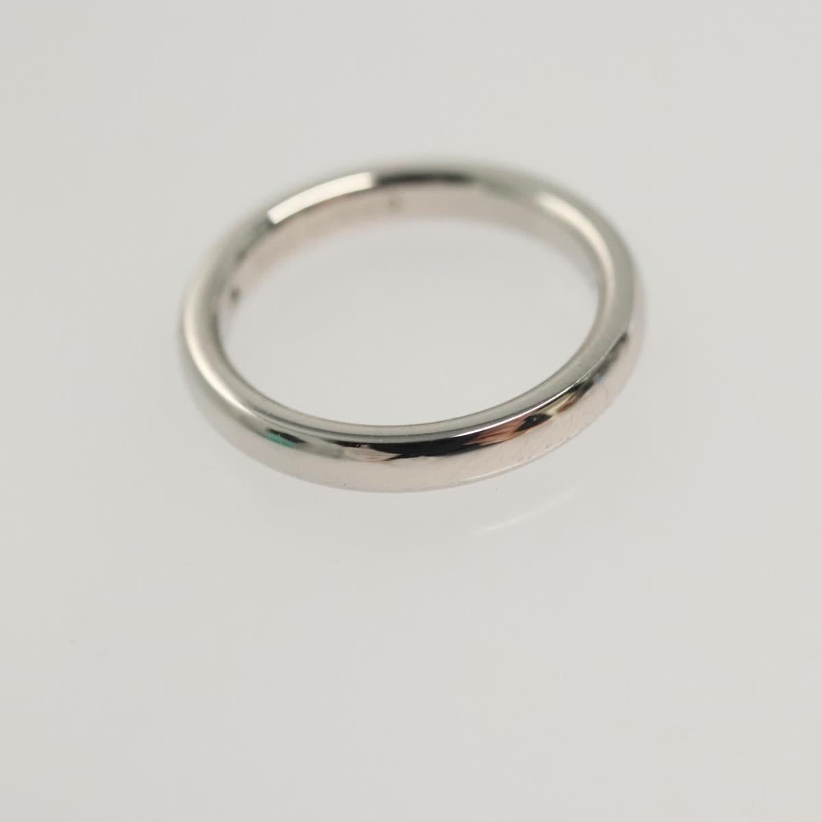 TIFFANY&Co. 1P Diamond Ring Platinum PT950 #7.5(JP Size) Auth 117298AM