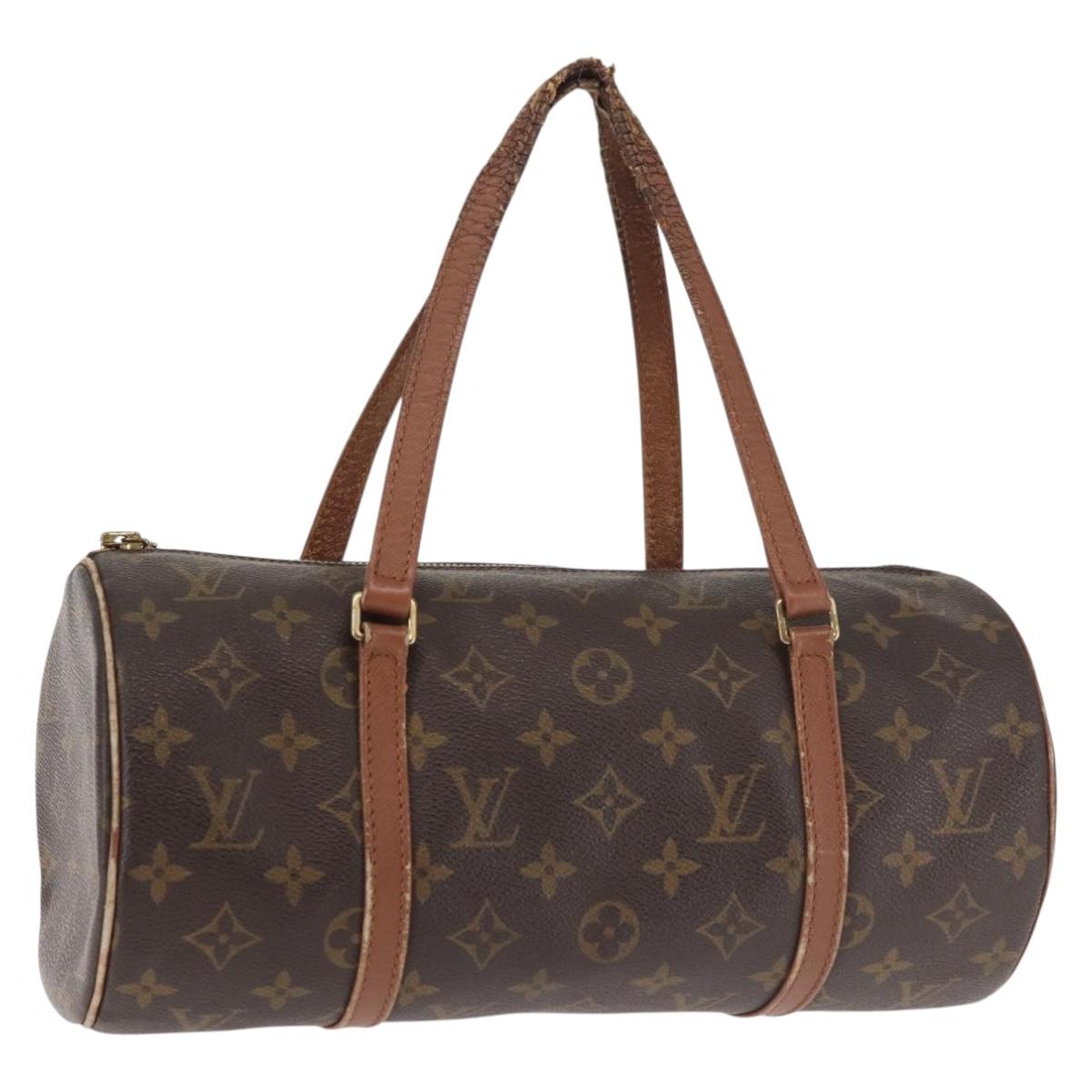 LOUIS VUITTON Monogram Papillon 30 Hand Bag M51385 LV Auth 117315