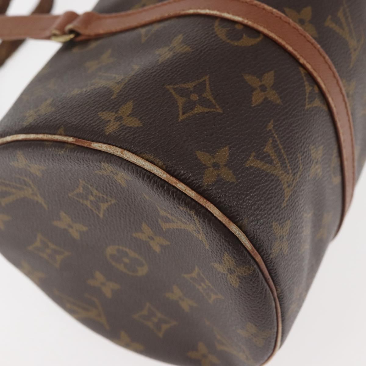 LOUIS VUITTON Monogram Papillon 30 Hand Bag M51385 LV Auth 117315