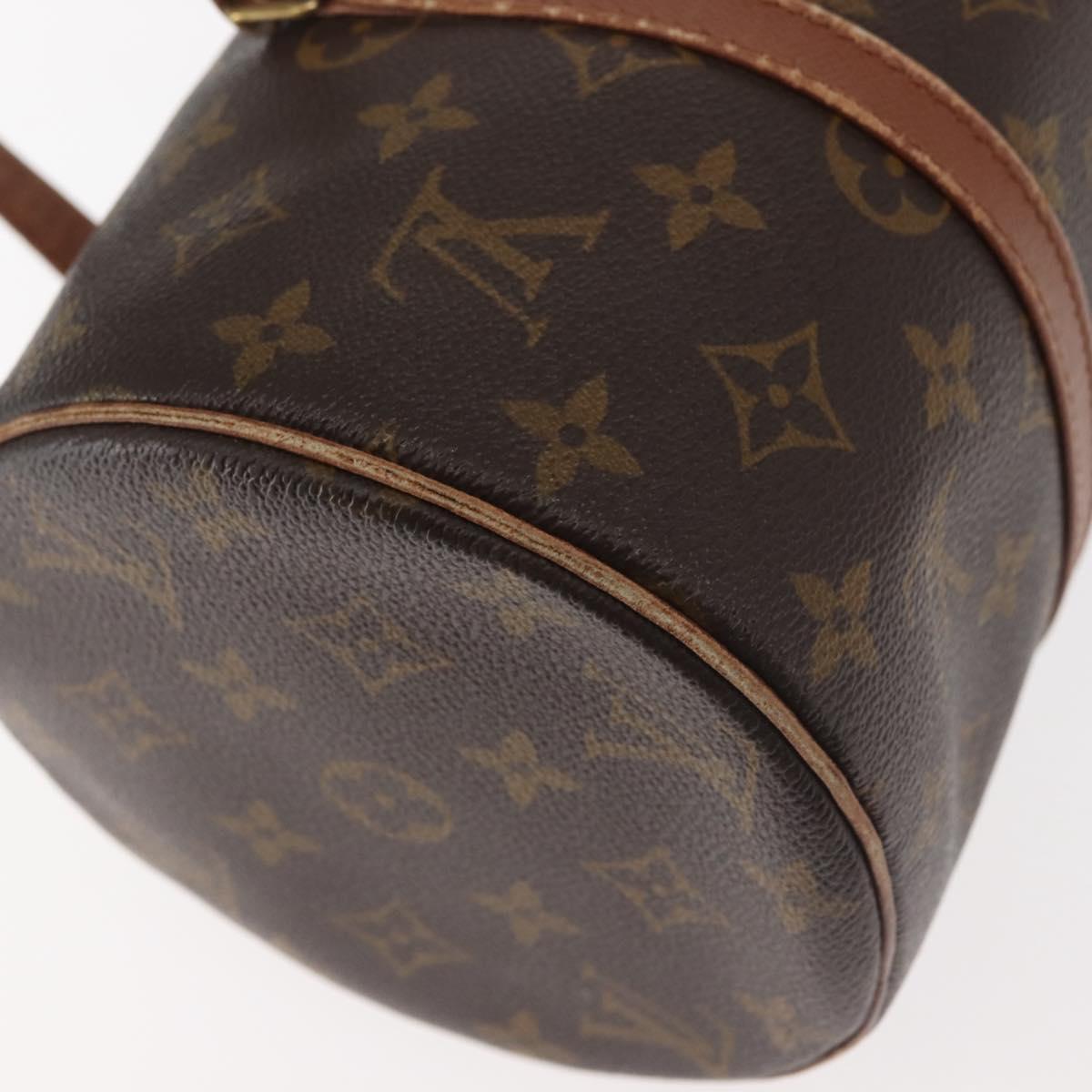 LOUIS VUITTON Monogram Papillon 30 Hand Bag M51385 LV Auth 117315