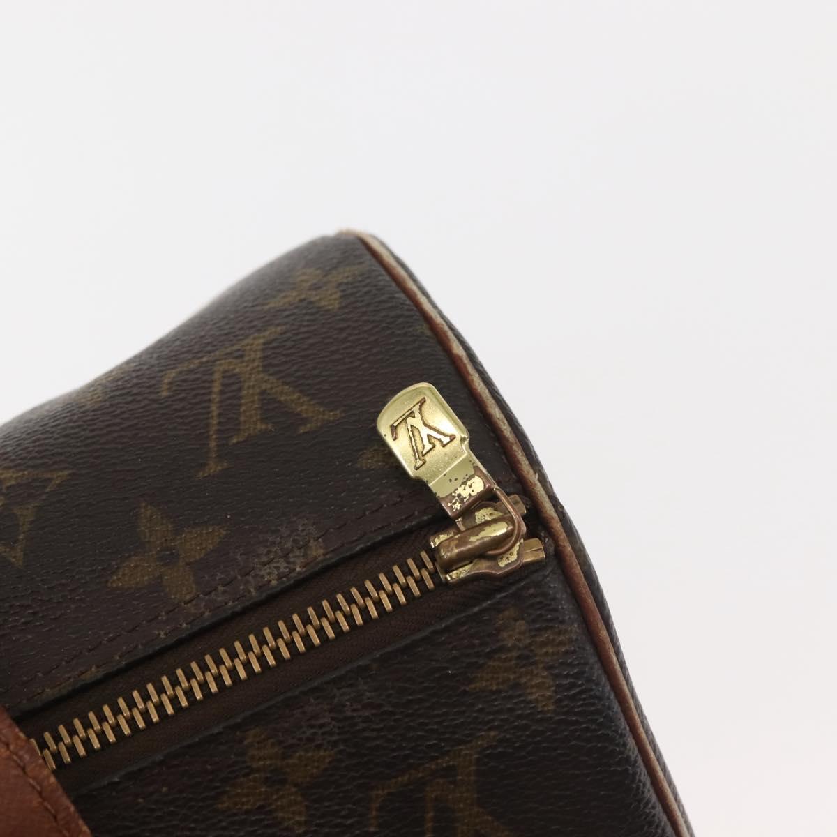 LOUIS VUITTON Monogram Papillon 30 Hand Bag M51385 LV Auth 117315