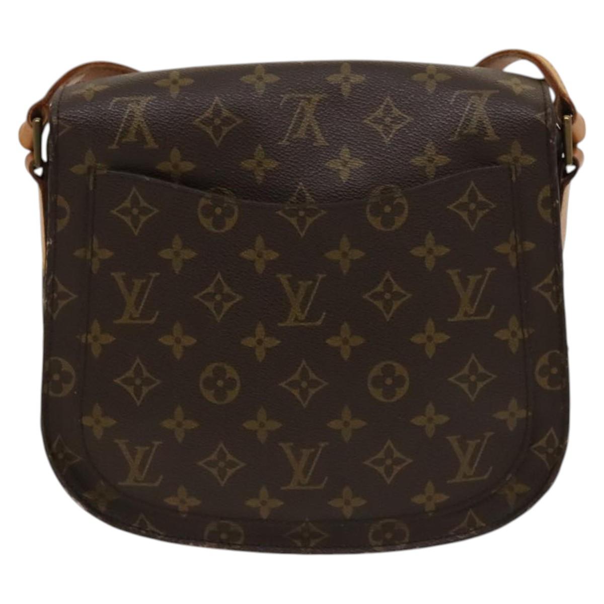 LOUIS VUITTON Monogram Saint Cloud GM Shoulder Bag M51242 LV Auth 117405