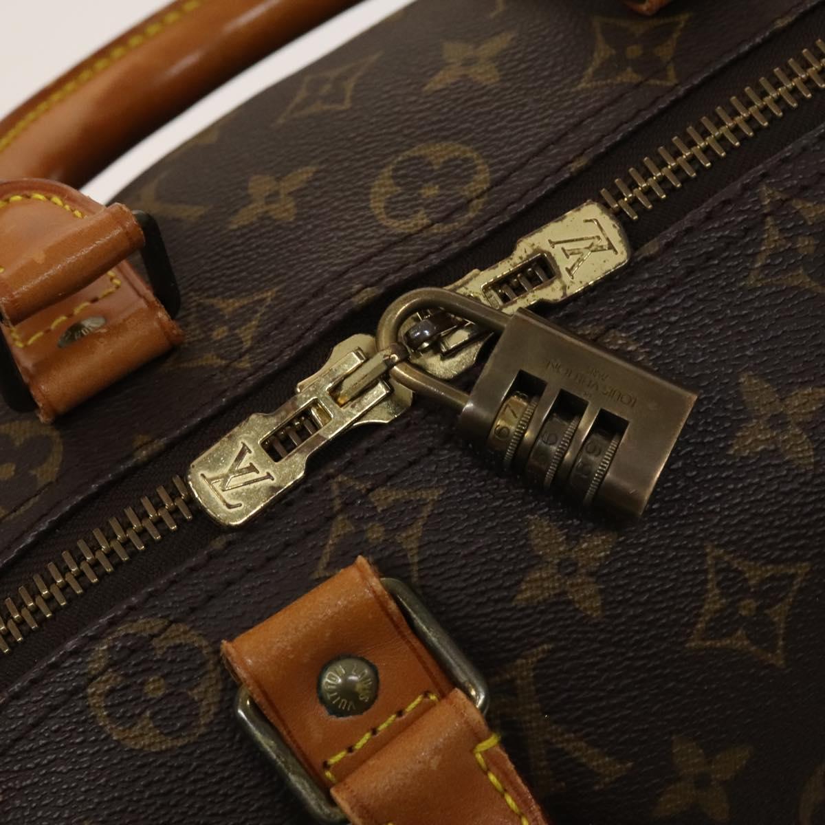LOUIS VUITTON Monogram Keepall 45 Boston Bag M41428 LV Auth 117428