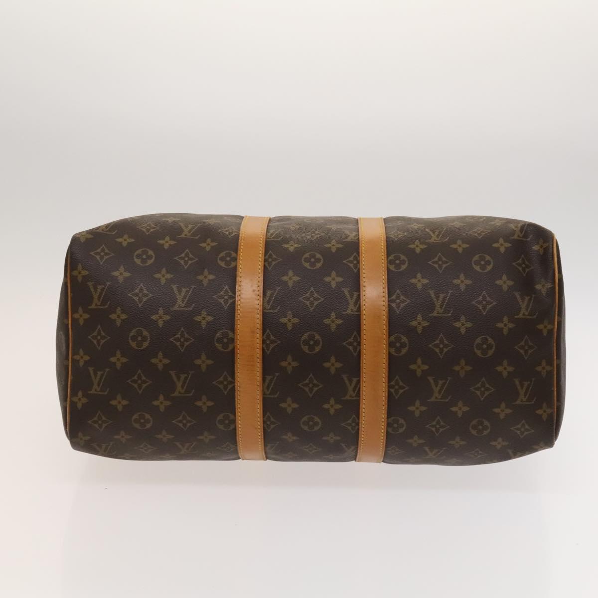 LOUIS VUITTON Monogram Keepall 45 Boston Bag M41428 LV Auth 117428