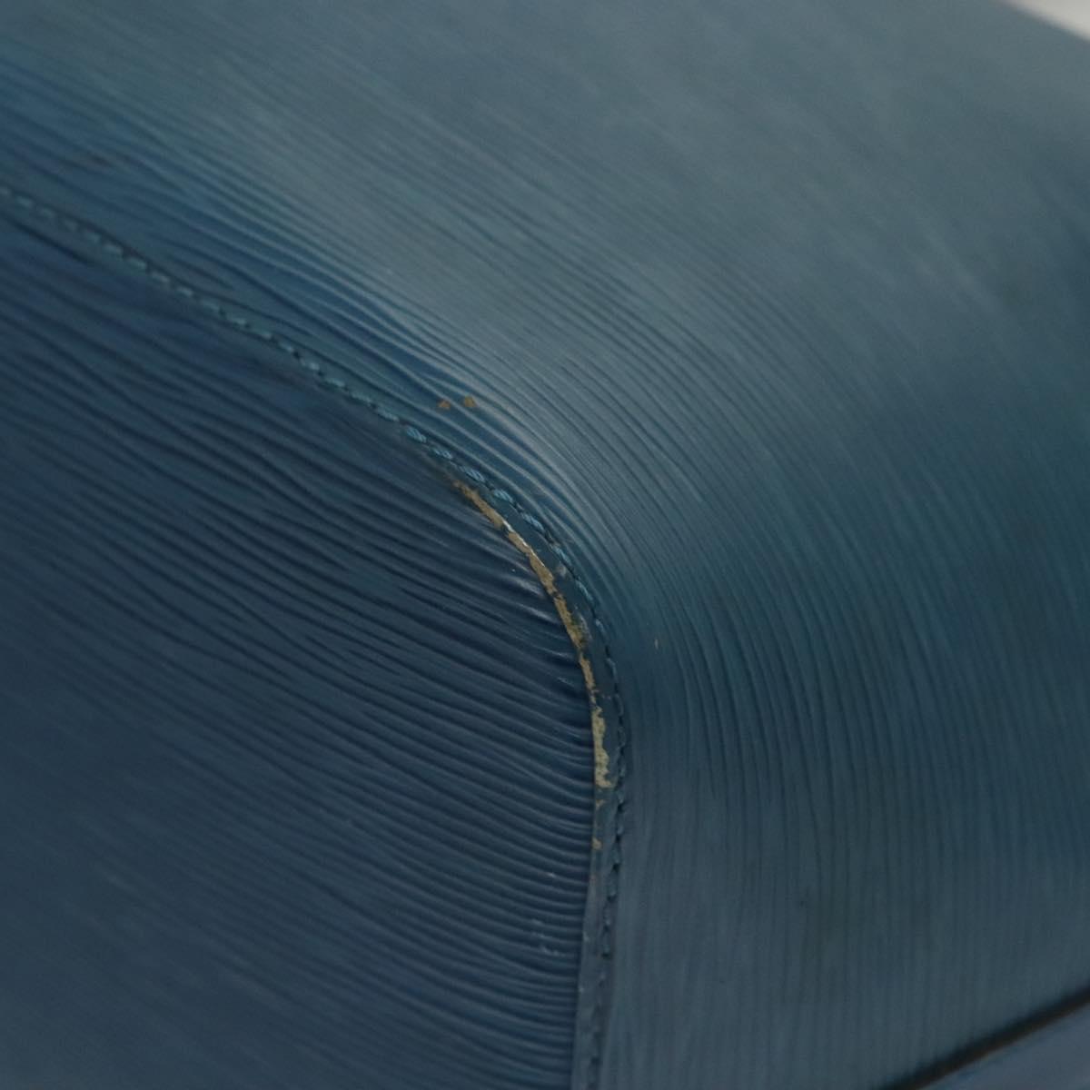 LOUIS VUITTON Epi Petit Noe Shoulder Bag Blue M44105 LV Auth 117506