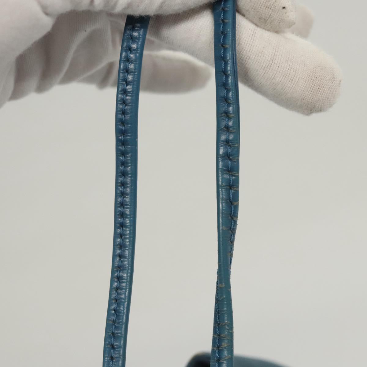 LOUIS VUITTON Epi Petit Noe Shoulder Bag Blue M44105 LV Auth 117506