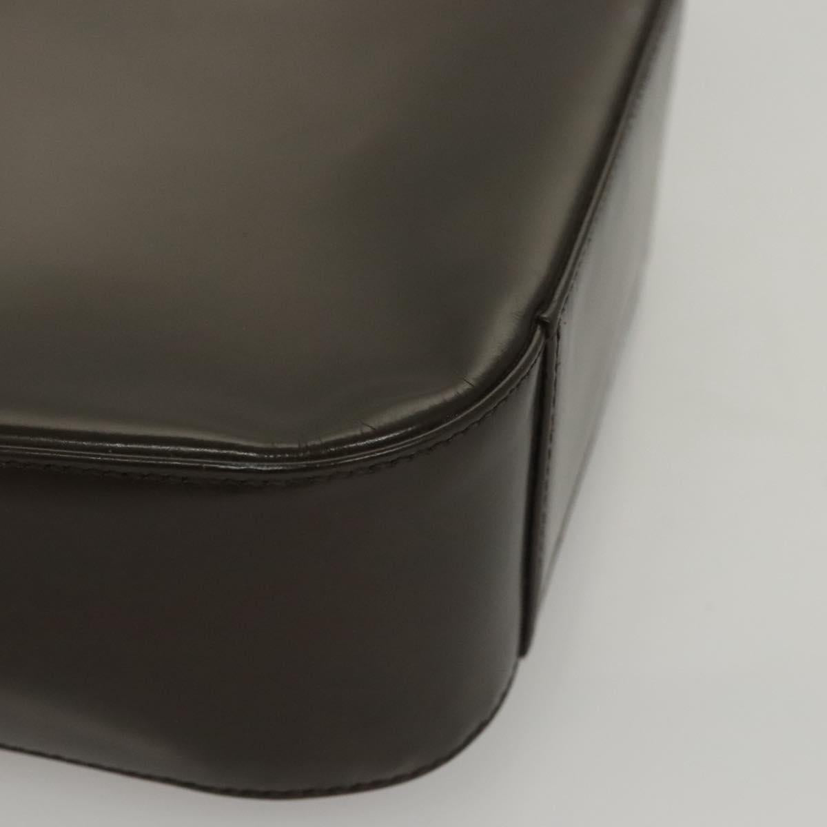 GUCCI Shoulder Bag Patent leather Brown 007 2023 0249 Auth 117516