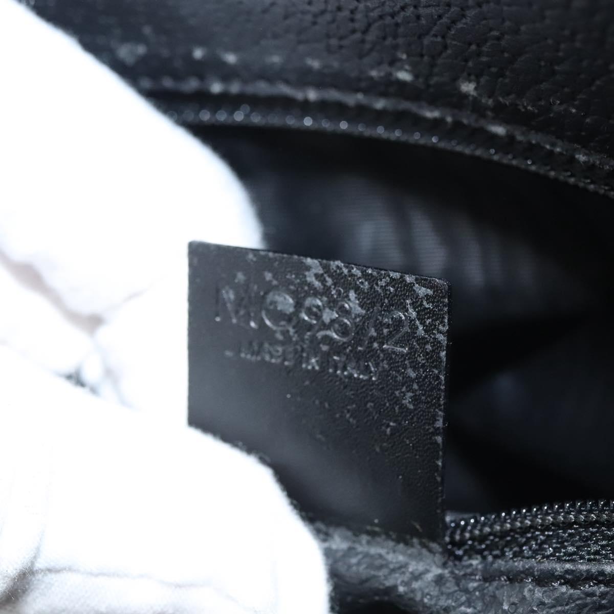 CELINE Macadam Canvas Hand Bag PVC Leather Brown Gold Auth 117630