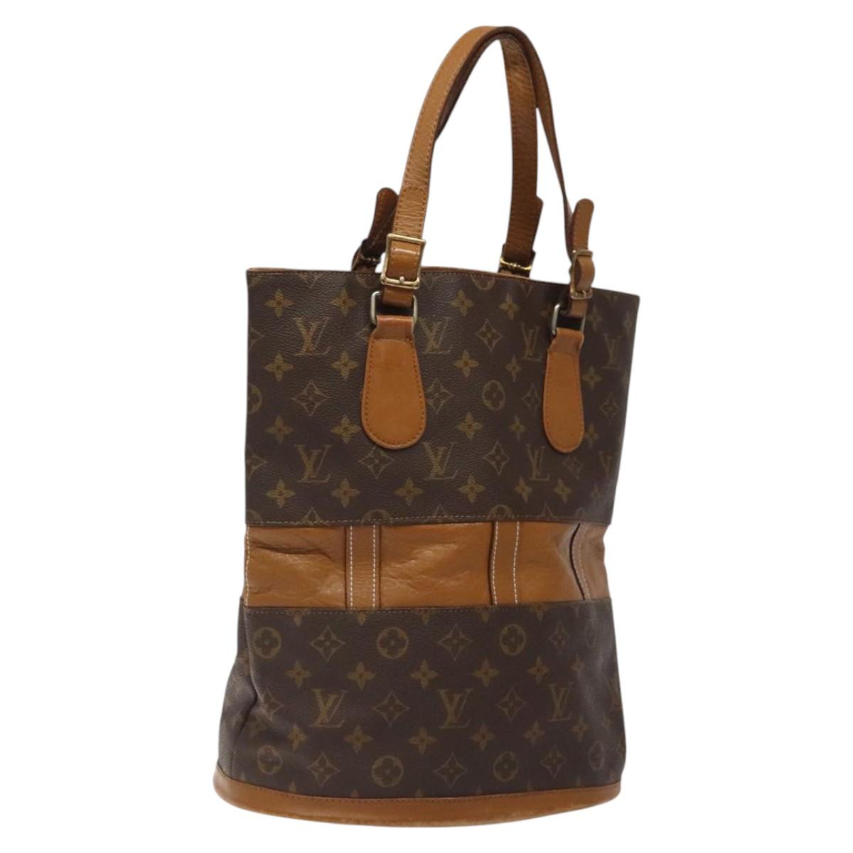 LOUIS VUITTON Monogram Bucket GM Shoulder Bag USA limited T42236 LV Auth 117645