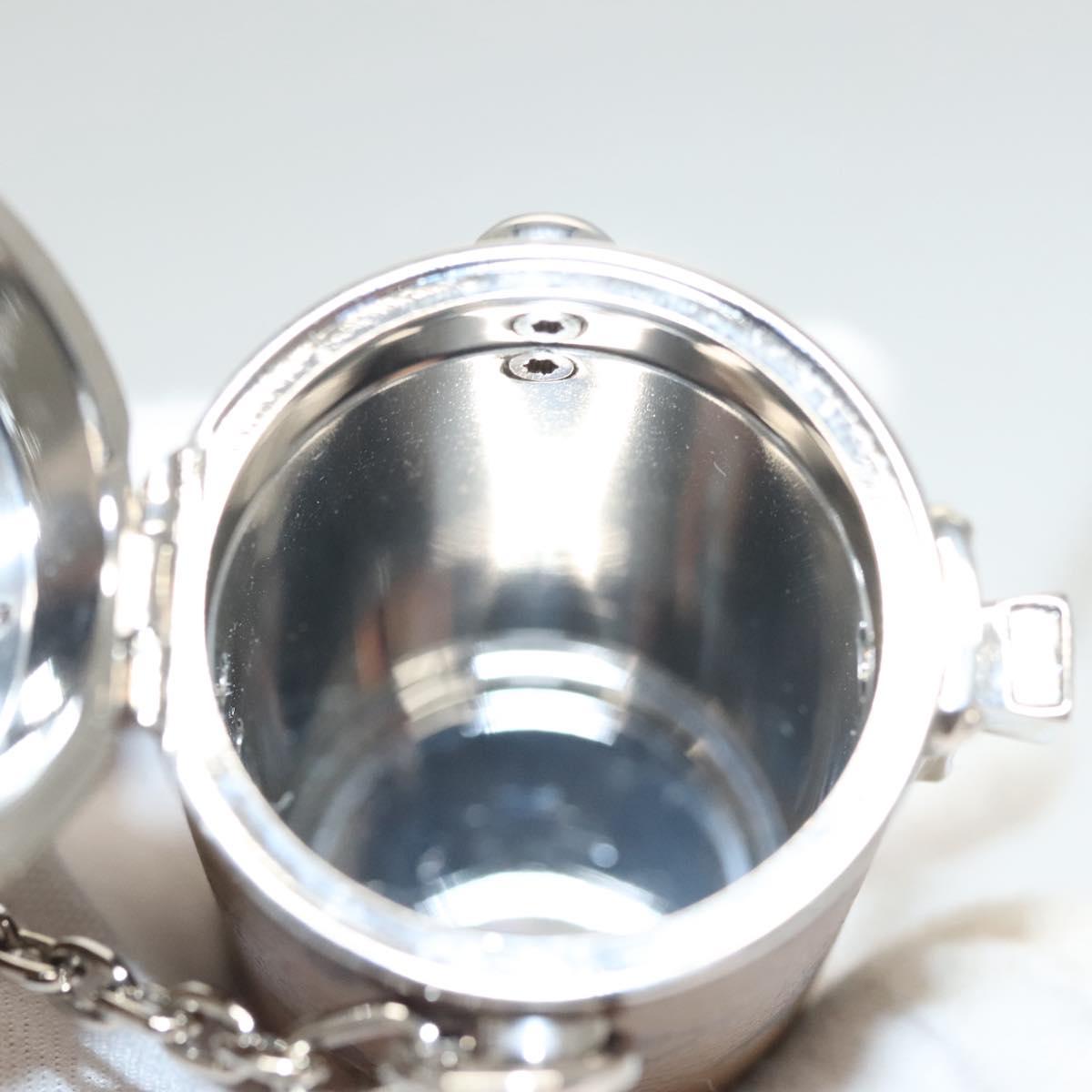 LOUIS VUITTON Monogram Reverse Lipstick case Cosmetic Pouch MP2407 Auth 117681