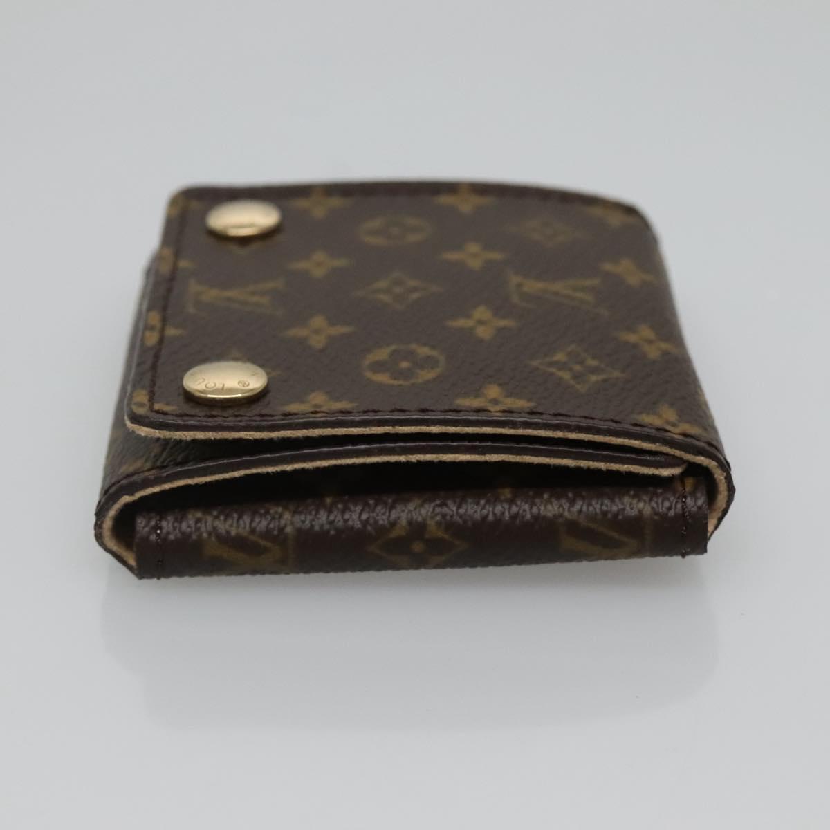 LOUIS VUITTON Monogram Jewelry Case Jewelry Box LV Auth 117703