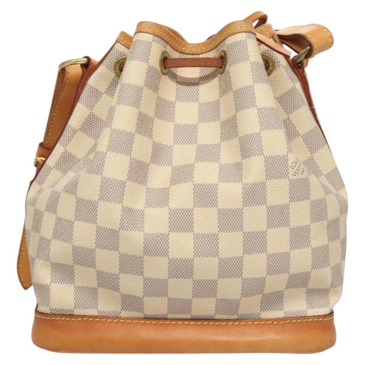 LOUIS VUITTON Damier Azur Noe BB Shoulder Bag N41220 LV Auth 117751