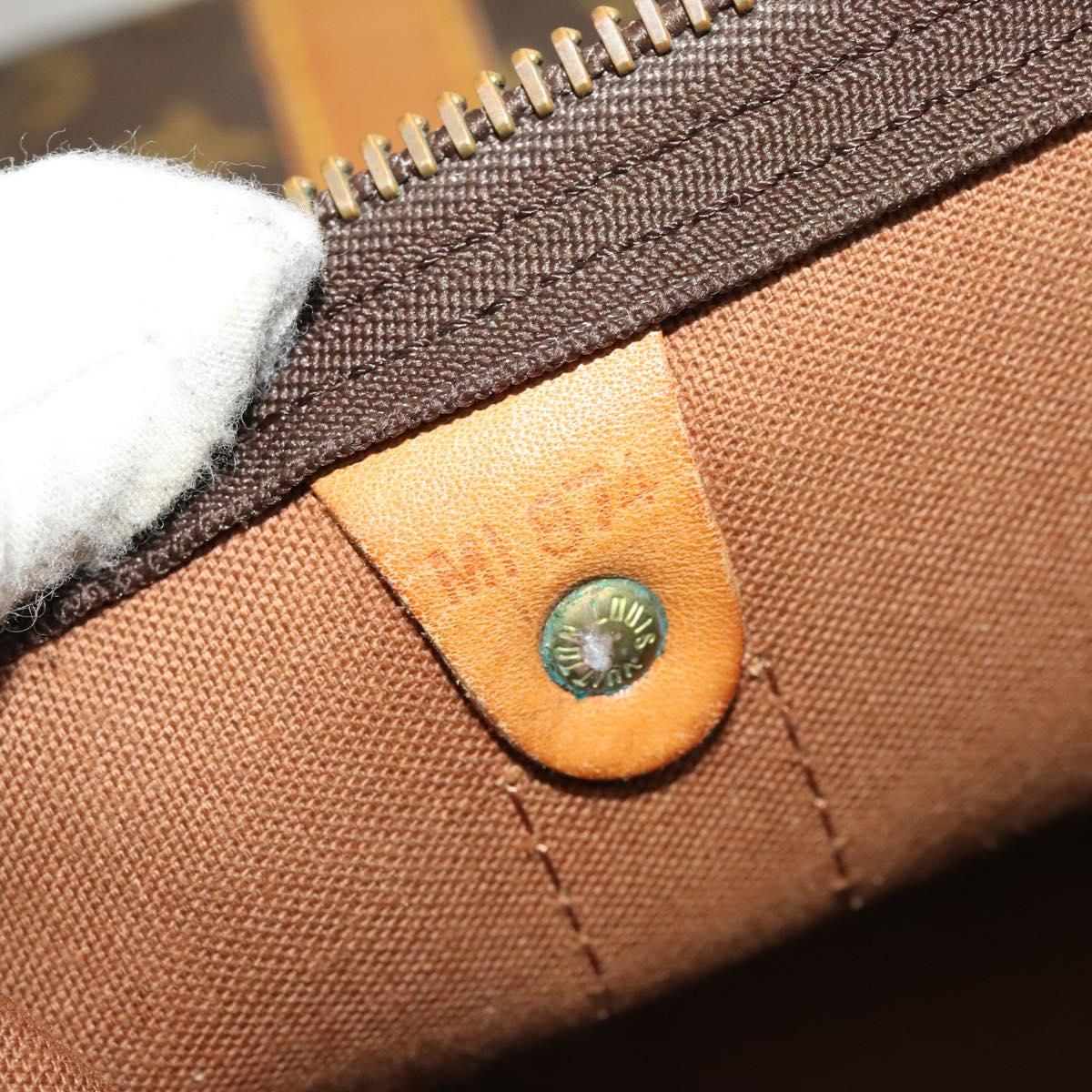 LOUIS VUITTON Monogram Keepall 60 Boston Bag M41422 LV Auth 117757