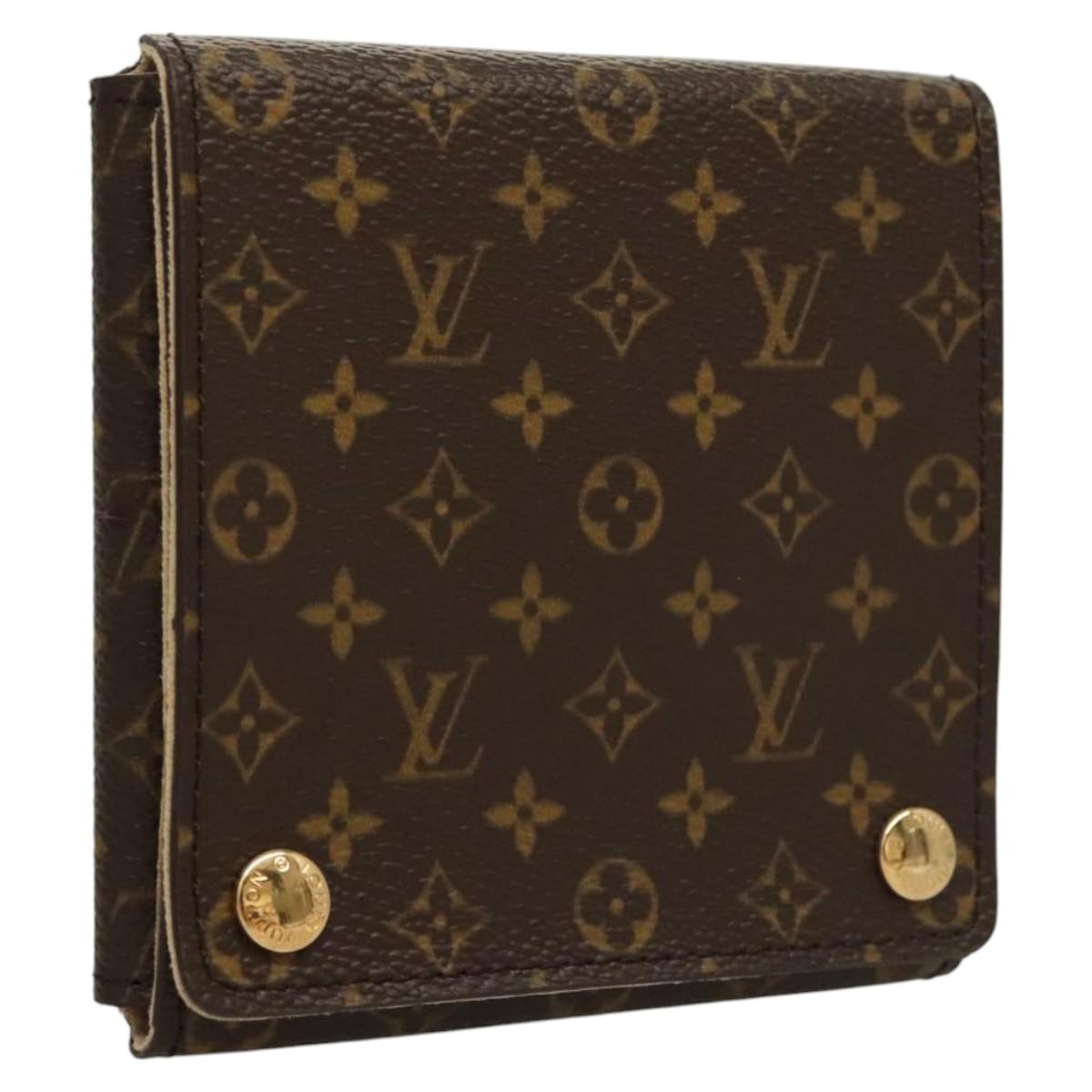 LOUIS VUITTON Monogram Accessory Case Jewelry Box LV Auth 117767