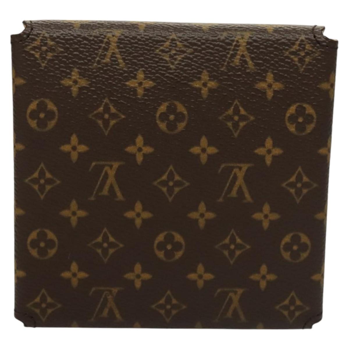 LOUIS VUITTON Monogram Accessory Case Jewelry Box LV Auth 117767