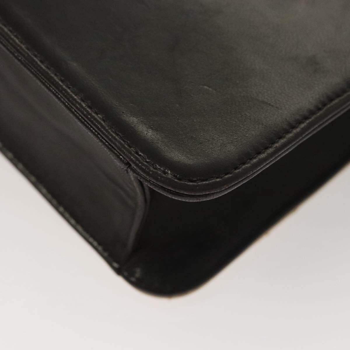 CHANEL Hand Bag Lamb Skin Beige CC Auth 117841