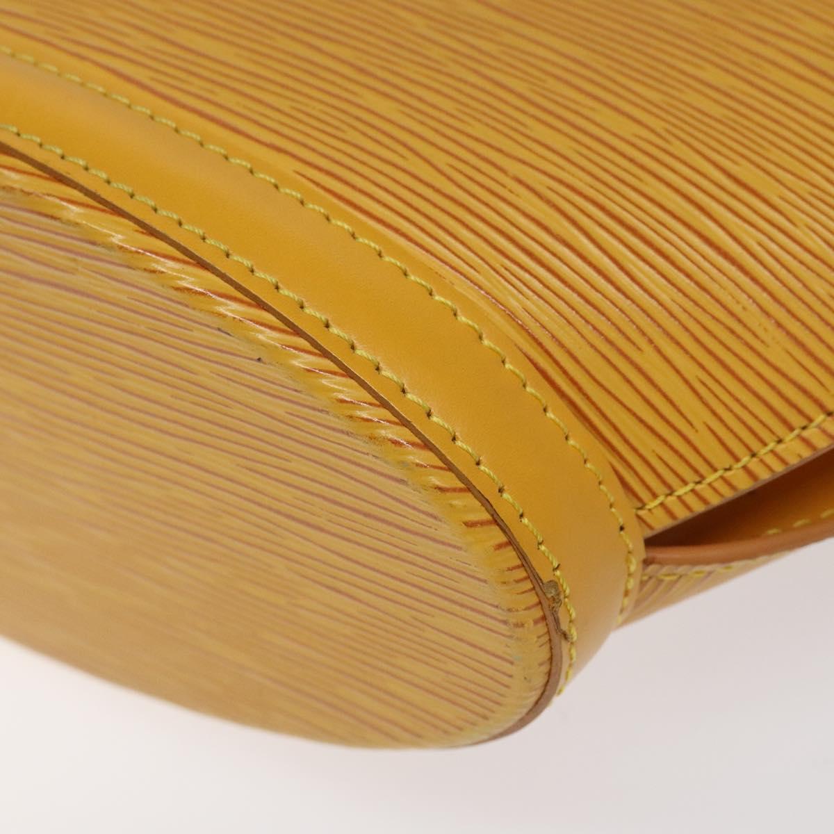LOUIS VUITTON Epi Saint Jacques Poignees Long Bag Yellow M52339 LV Auth 117865