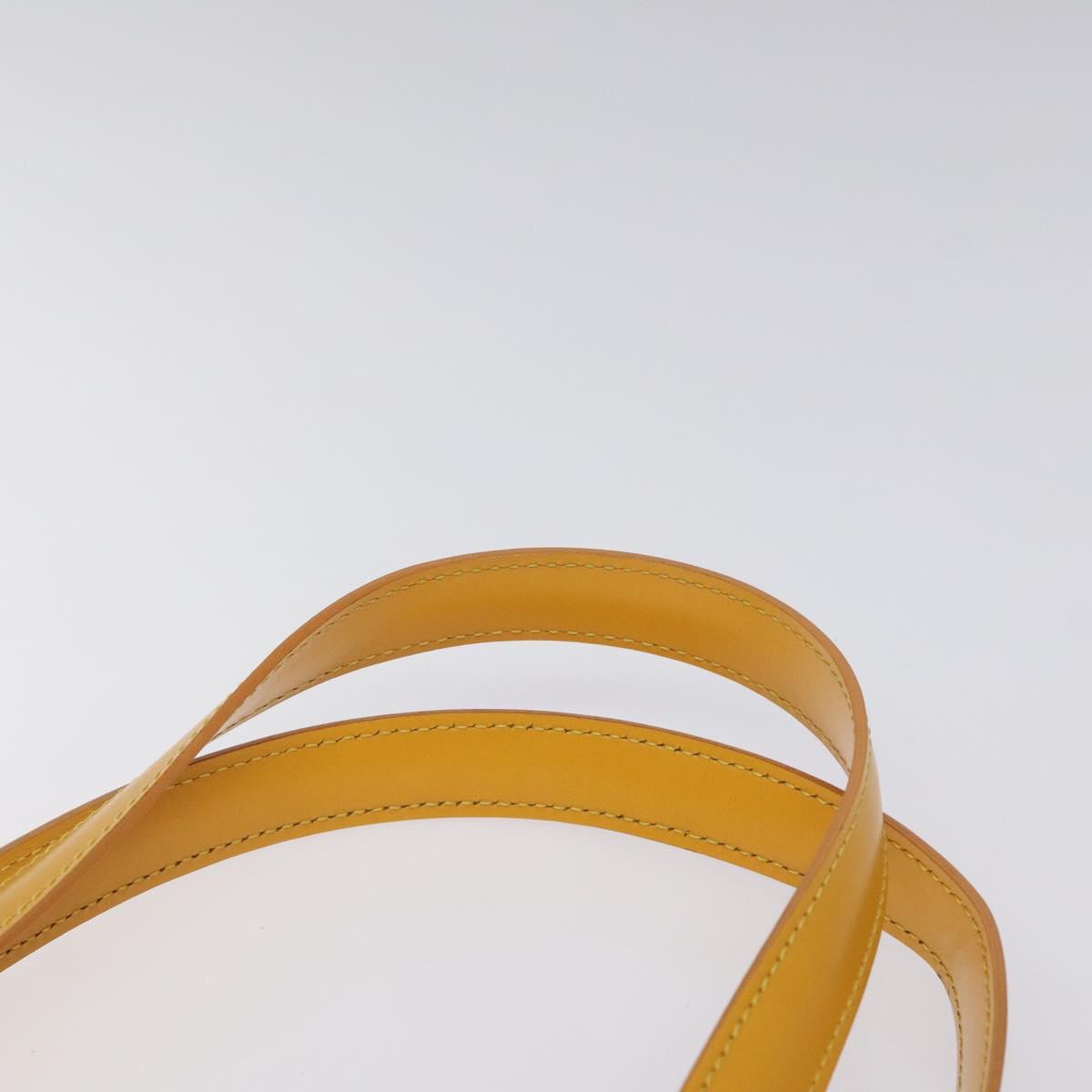 LOUIS VUITTON Epi Saint Jacques Poignees Long Bag Yellow M52339 LV Auth 117865