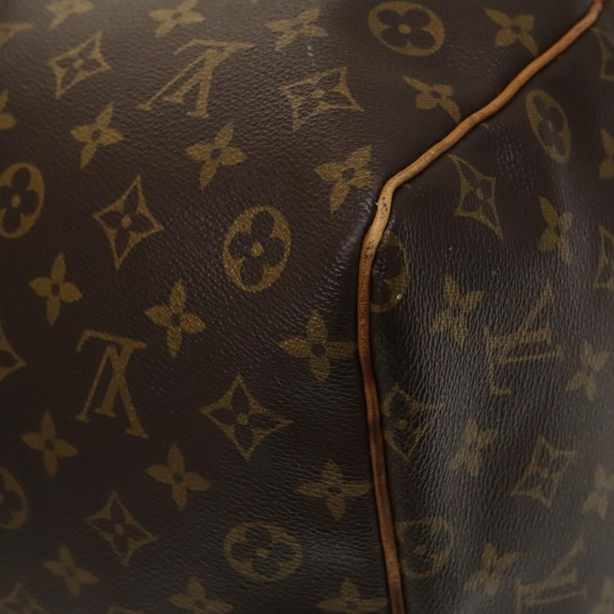 LOUIS VUITTON Monogram Keepall 60 Boston Bag M41422 LV Auth 117911