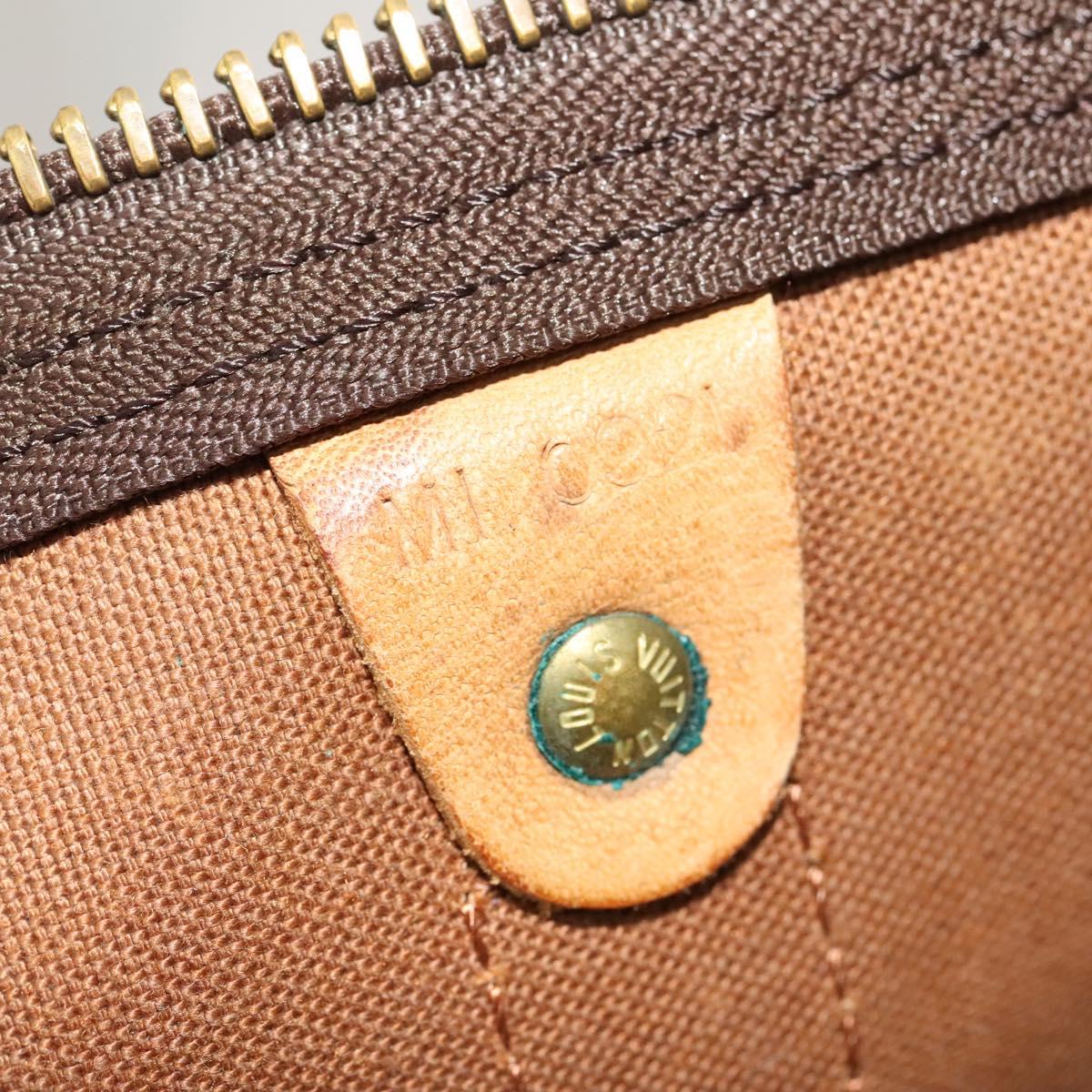 LOUIS VUITTON Monogram Keepall 60 Boston Bag M41422 LV Auth 117911
