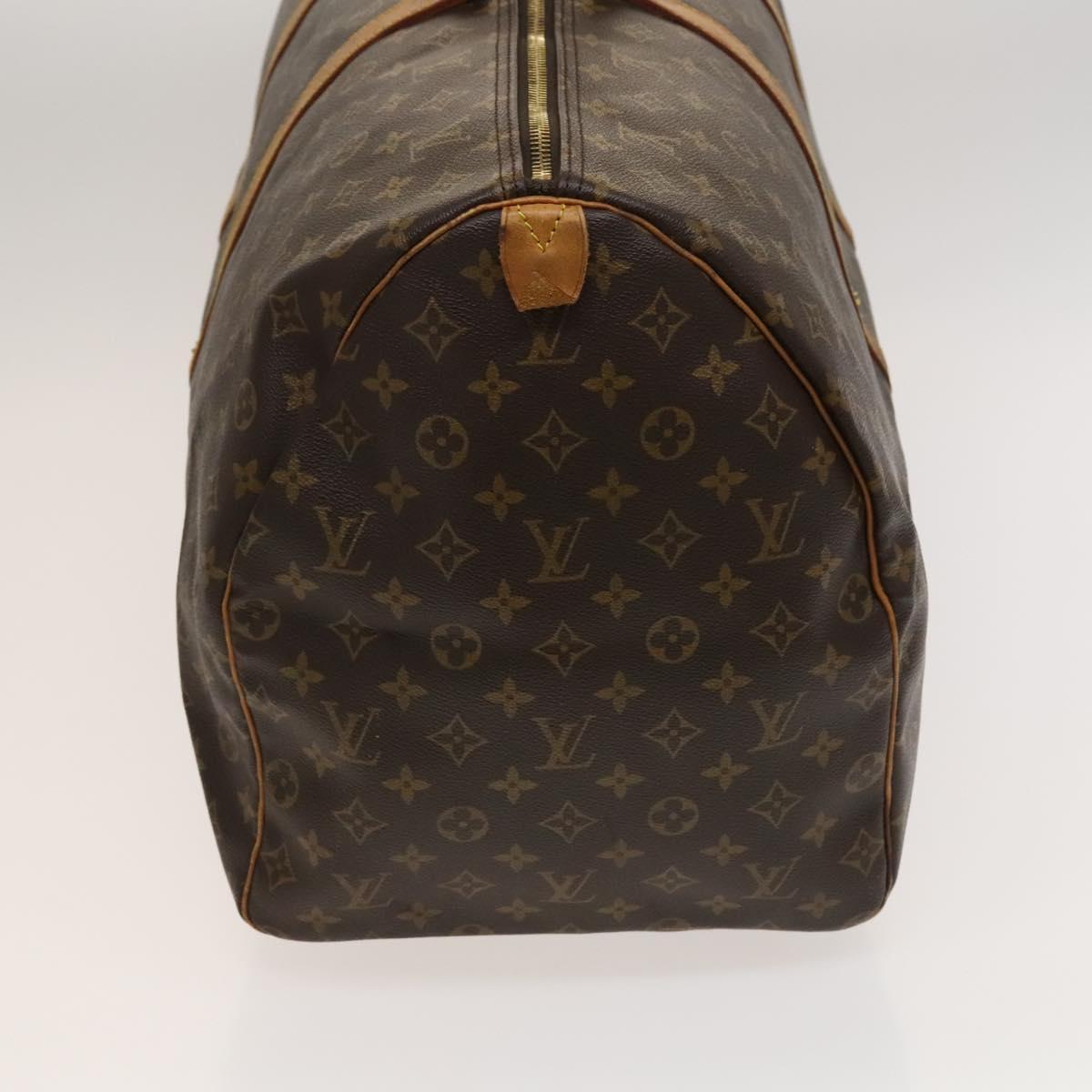 LOUIS VUITTON Monogram Keepall 60 Boston Bag M41422 LV Auth 117911