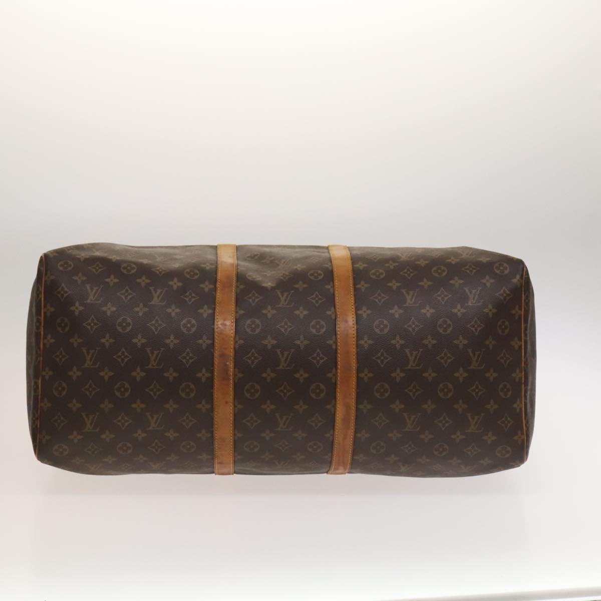 LOUIS VUITTON Monogram Keepall 60 Boston Bag M41422 LV Auth 117911