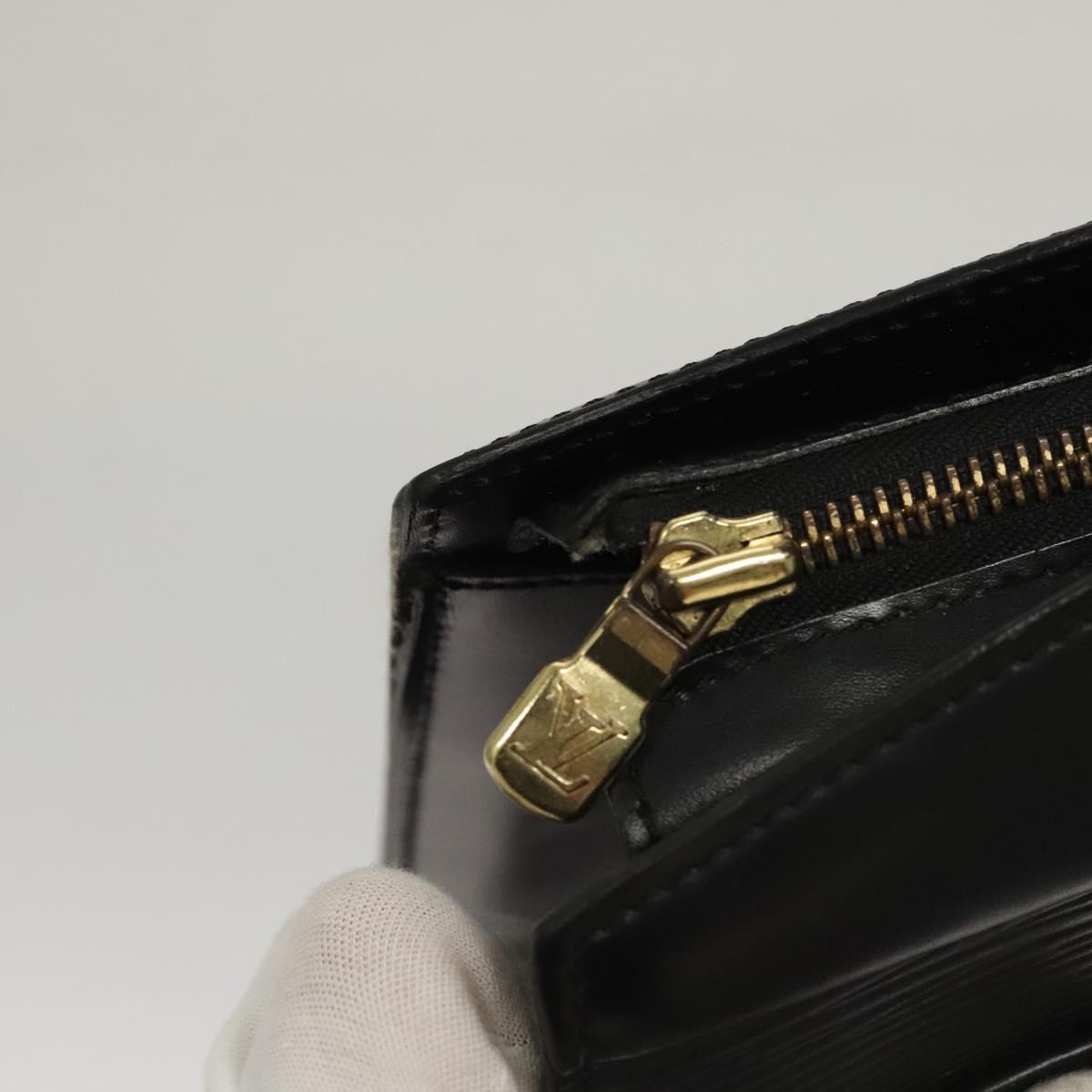 LOUIS VUITTON Epi Riviera Hand Bag Noir Black M48182 LV Auth 117949