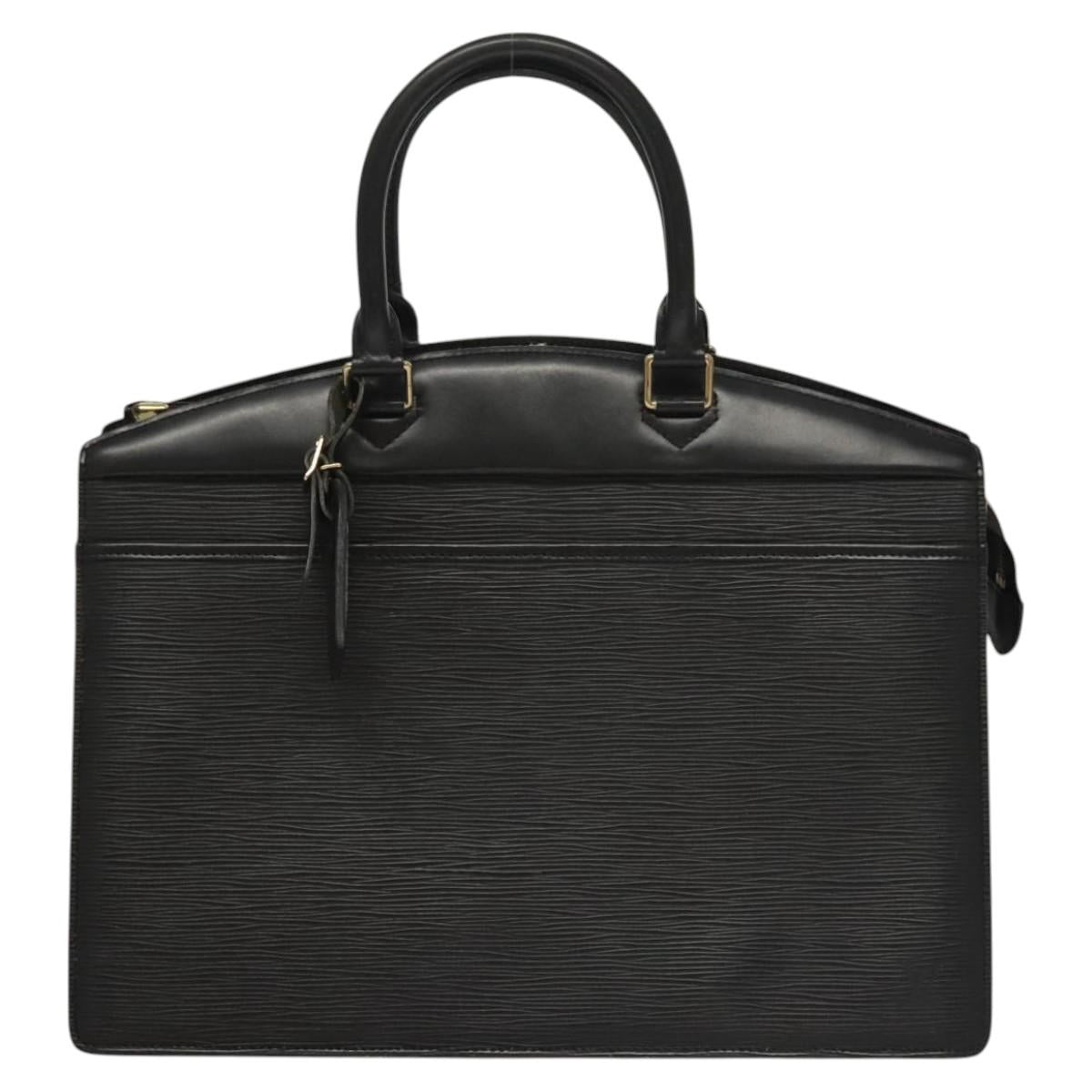 LOUIS VUITTON Epi Riviera Hand Bag Noir Black M48182 LV Auth 117949