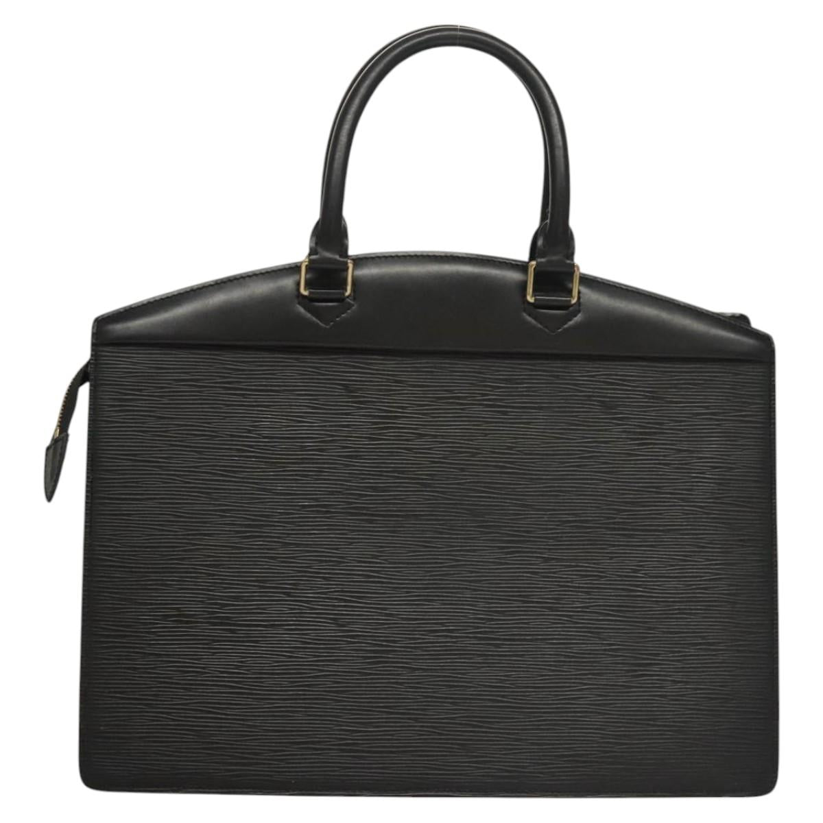 LOUIS VUITTON Epi Riviera Hand Bag Noir Black M48182 LV Auth 117949