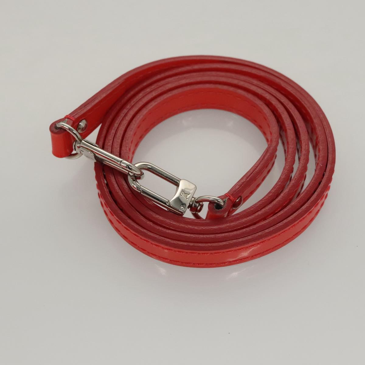 LOUIS VUITTON Vernis Rayure Alma BB Hand Bag 2way Rose rich LV Auth 117988