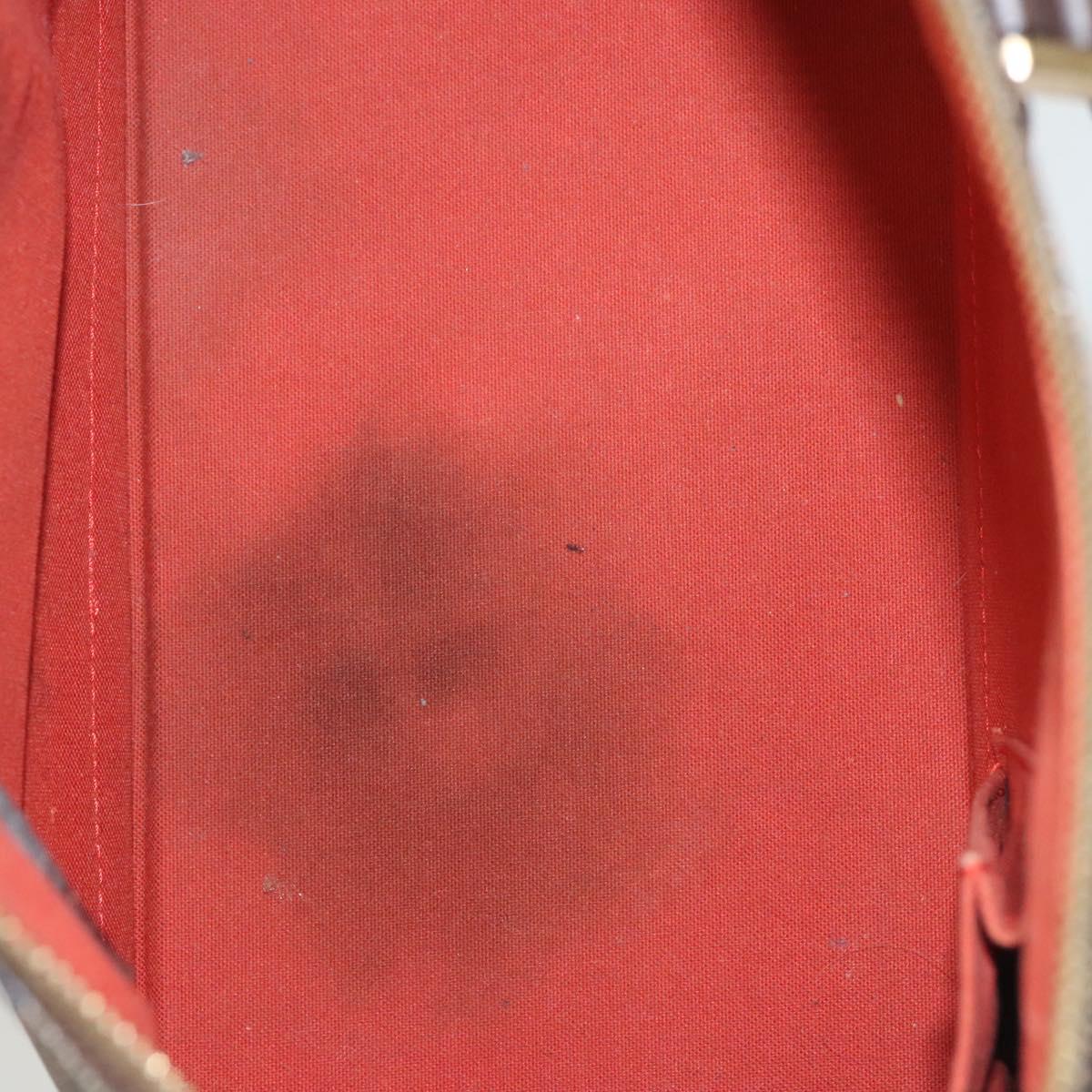 LOUIS VUITTON Damier Ebene Alma Hand Bag N51131 LV Auth 118055