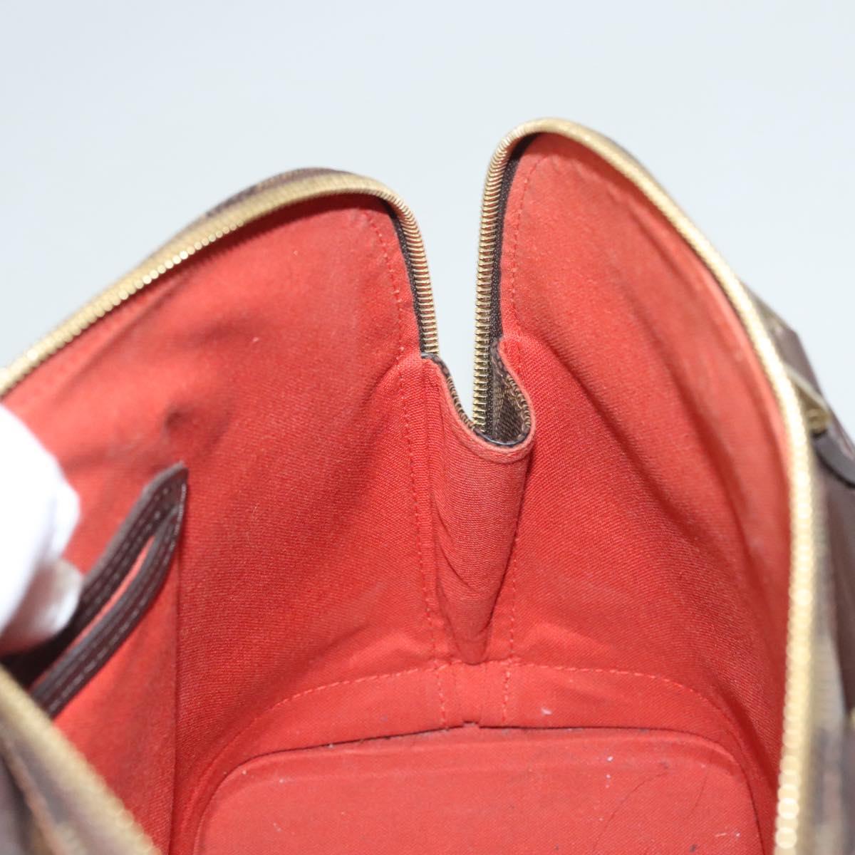 LOUIS VUITTON Damier Ebene Alma Hand Bag N51131 LV Auth 118055