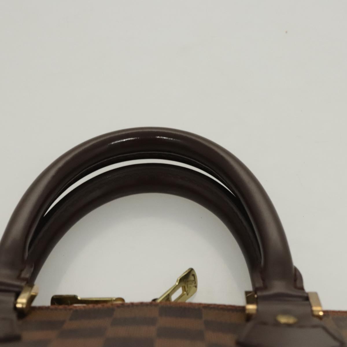 LOUIS VUITTON Damier Ebene Alma Hand Bag N51131 LV Auth 118055