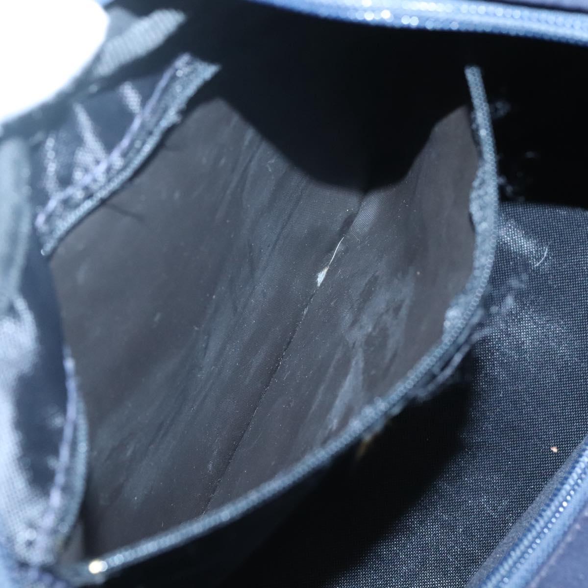 VERSACE Shoulder Bag Canvas Green Auth 118063