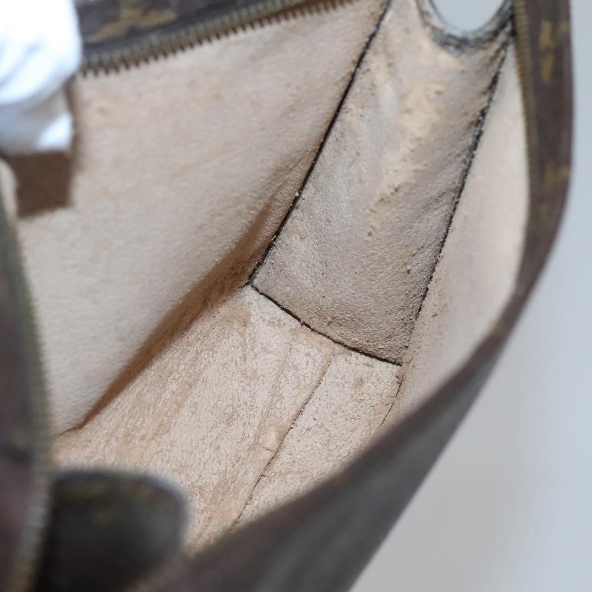 LOUIS VUITTON Monogram Poche Toilette 19 Pouch M47544 LV Auth 118086