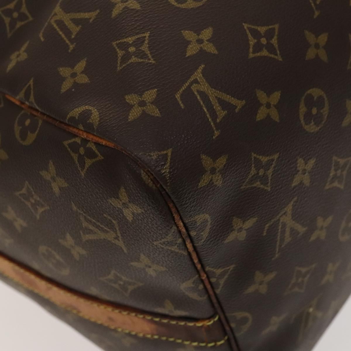 LOUIS VUITTON Monogram Keepall Bandouliere 55 Boston Bag M41414 LV Auth 118094