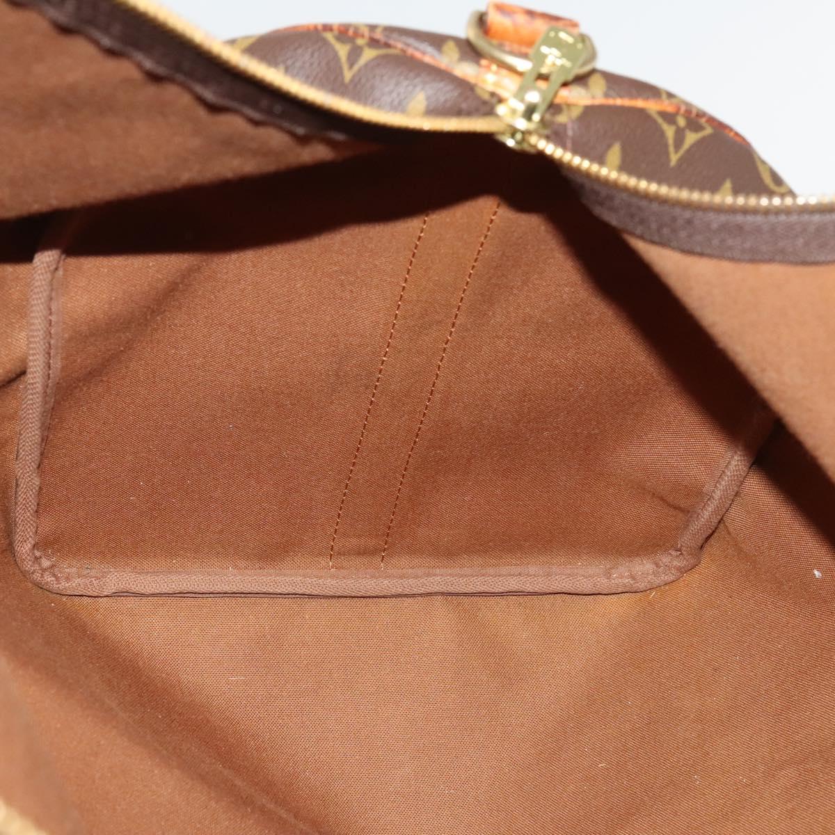 LOUIS VUITTON Monogram Keepall Bandouliere 55 Boston Bag M41414 LV Auth 118094