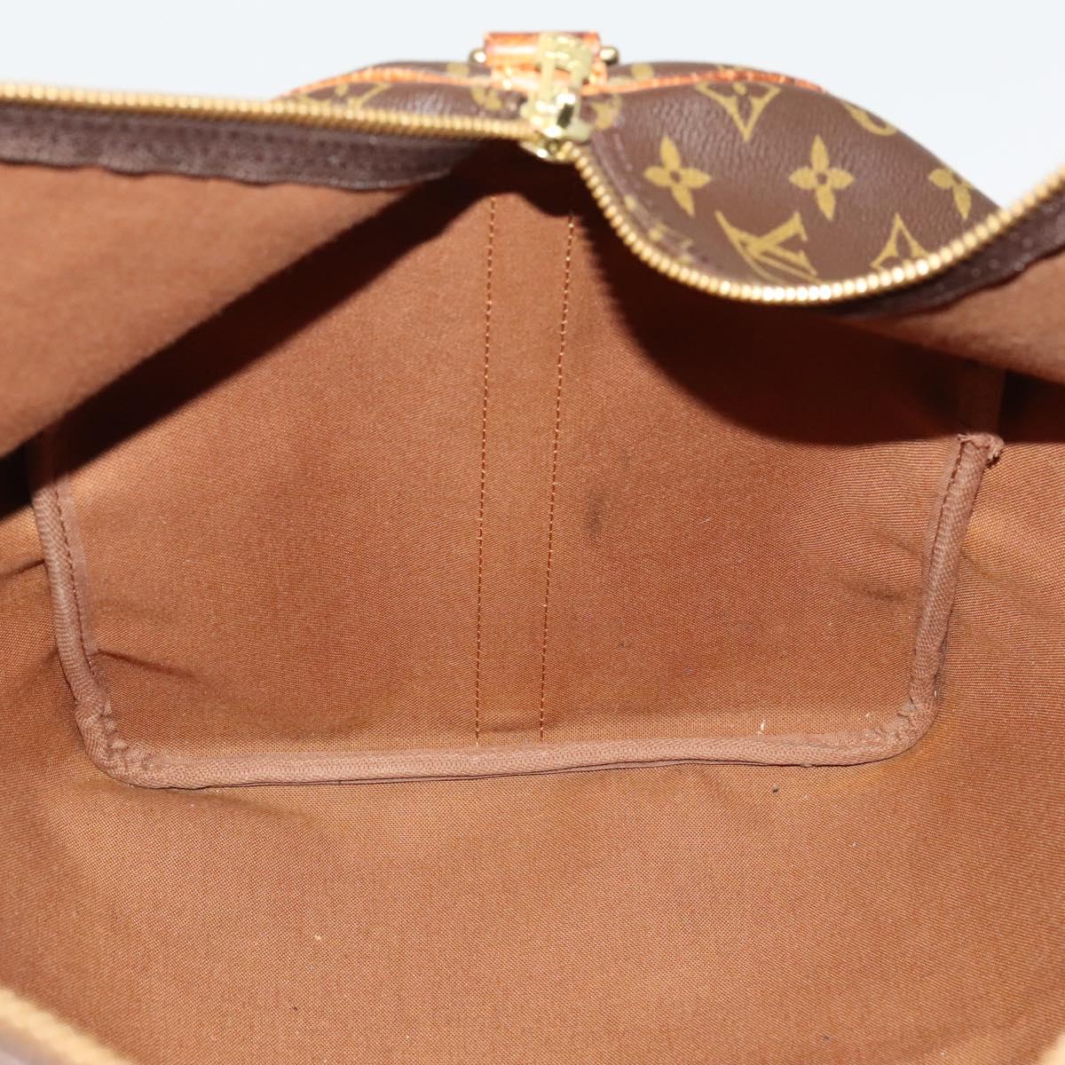 LOUIS VUITTON Monogram Keepall Bandouliere 55 Boston Bag M41414 LV Auth 118094