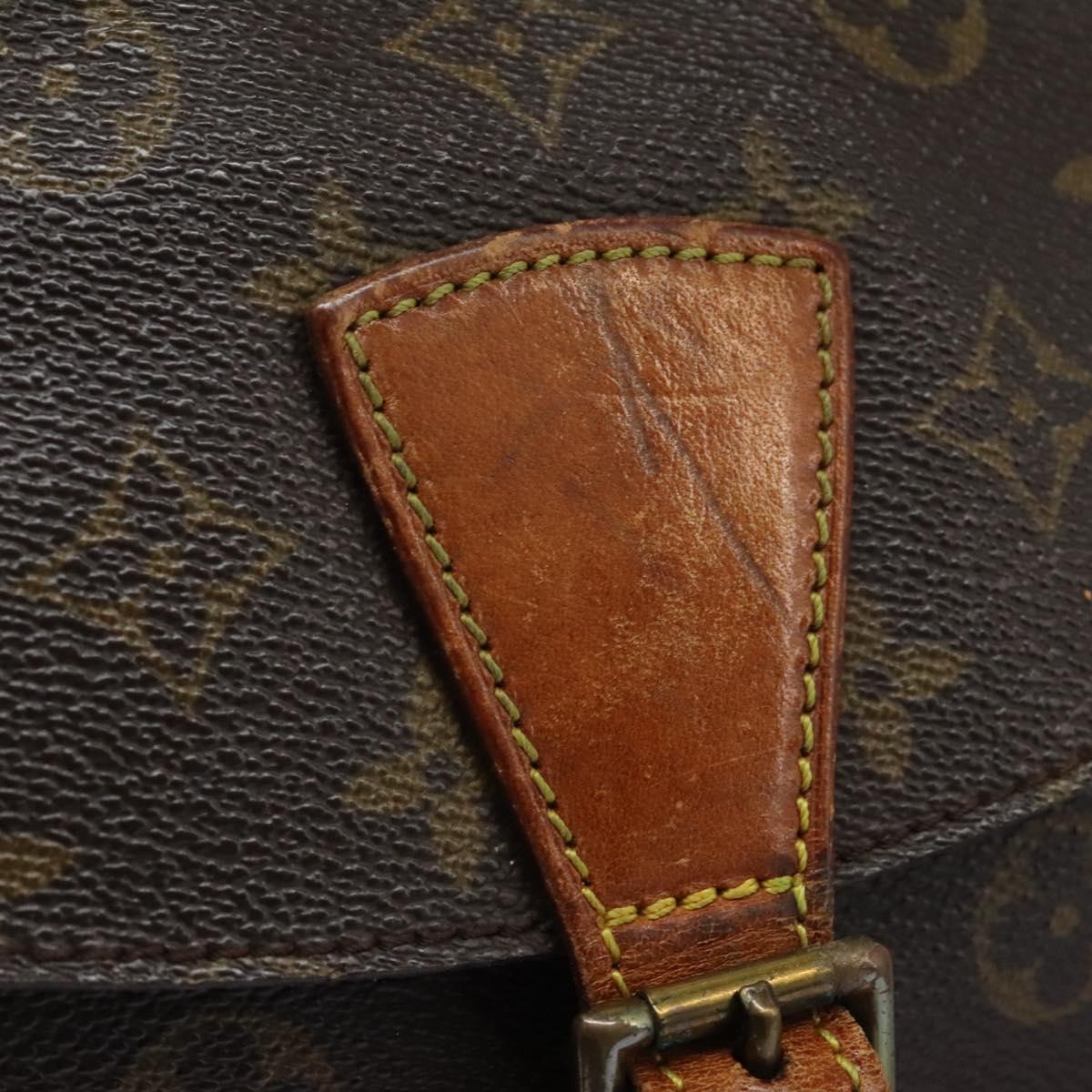 LOUIS VUITTON Monogram Jeune Fille GM Shoulder Bag M51225 LV Auth 118095