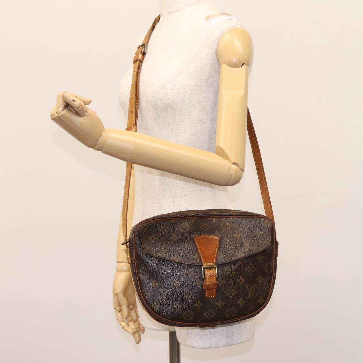 LOUIS VUITTON Monogram Jeune Fille GM Shoulder Bag M51225 LV Auth 118095