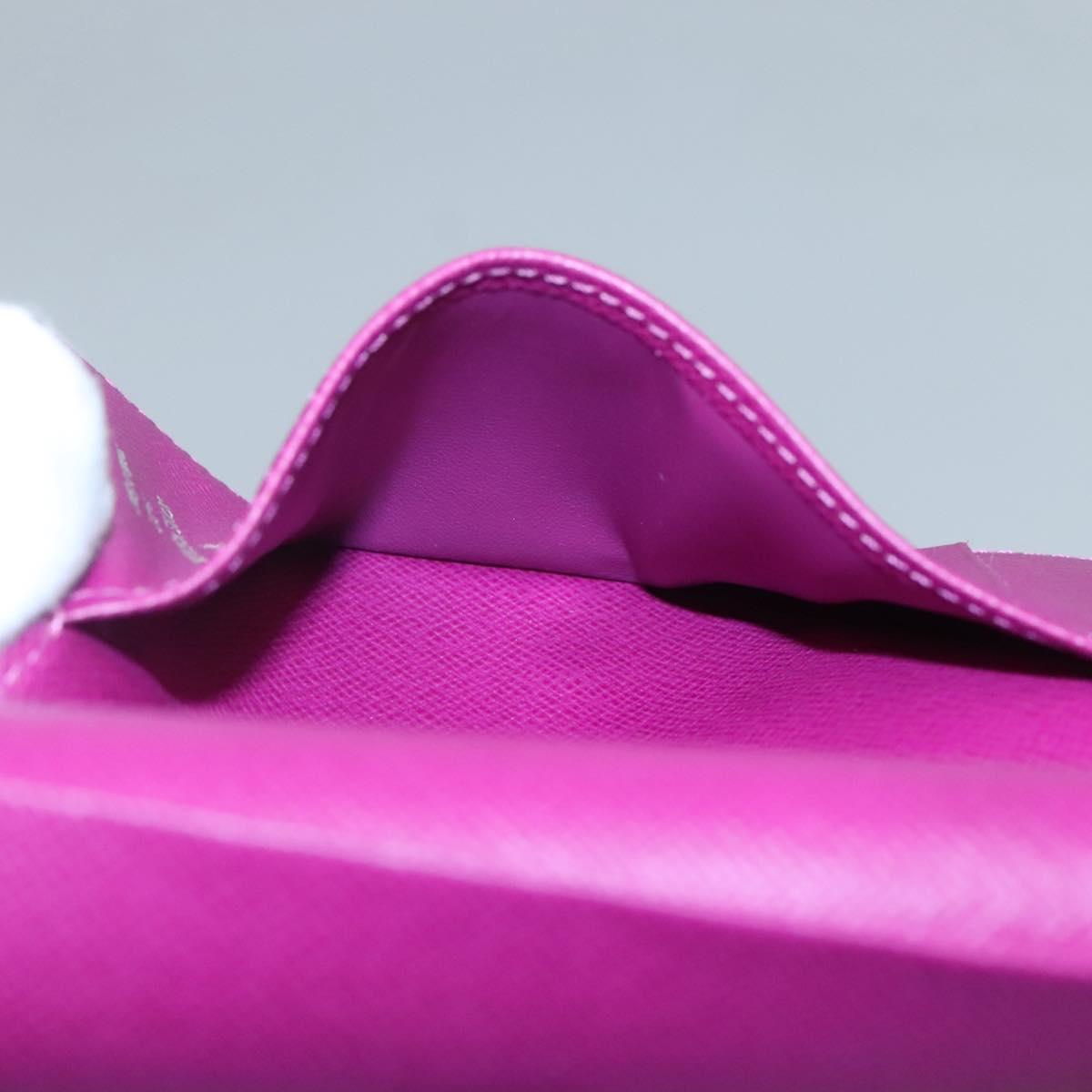 LOUIS VUITTON Epi Agenda PM Day Planner Cover Cassis F2096K LV Auth 118144